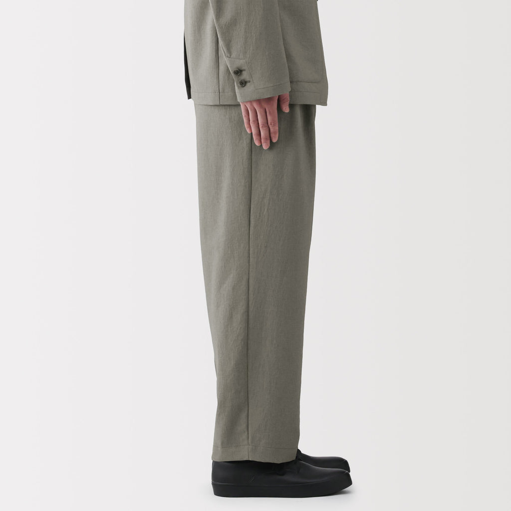 Breathable Double-Pleated Pants