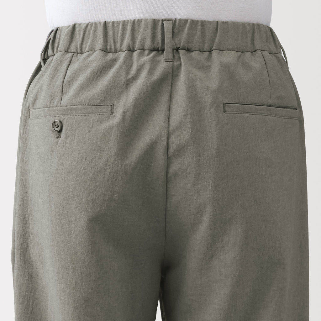 Breathable Double-Pleated Pants