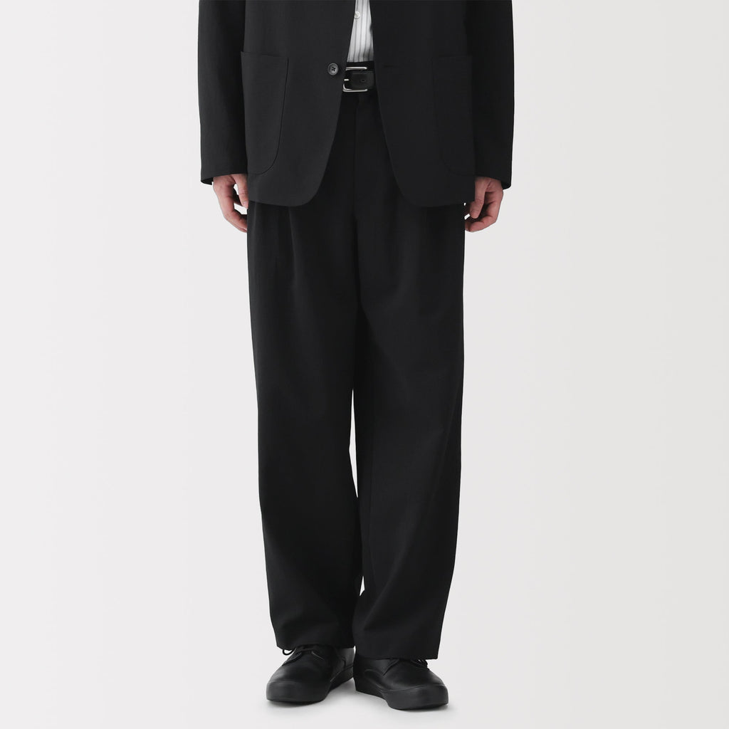 Breathable Double-Pleated Pants