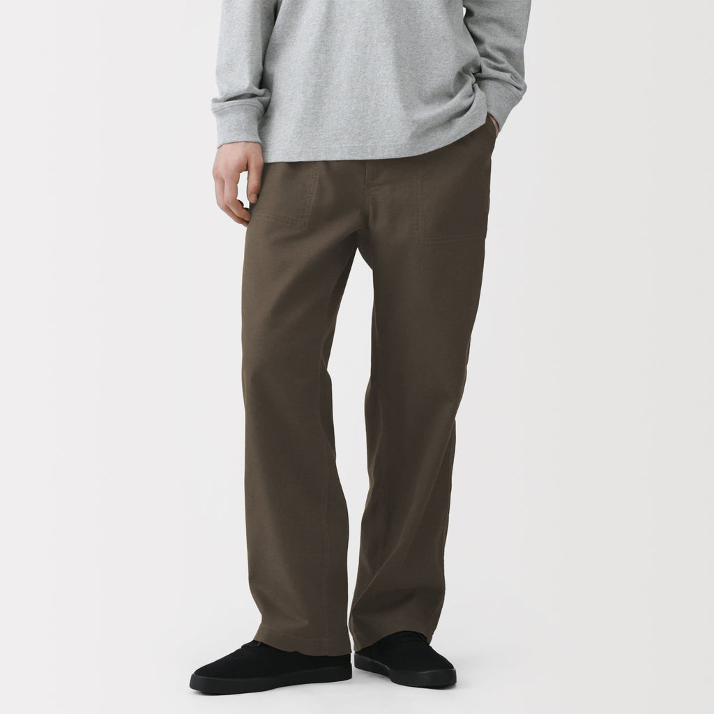 Jute Blend Baker Pants