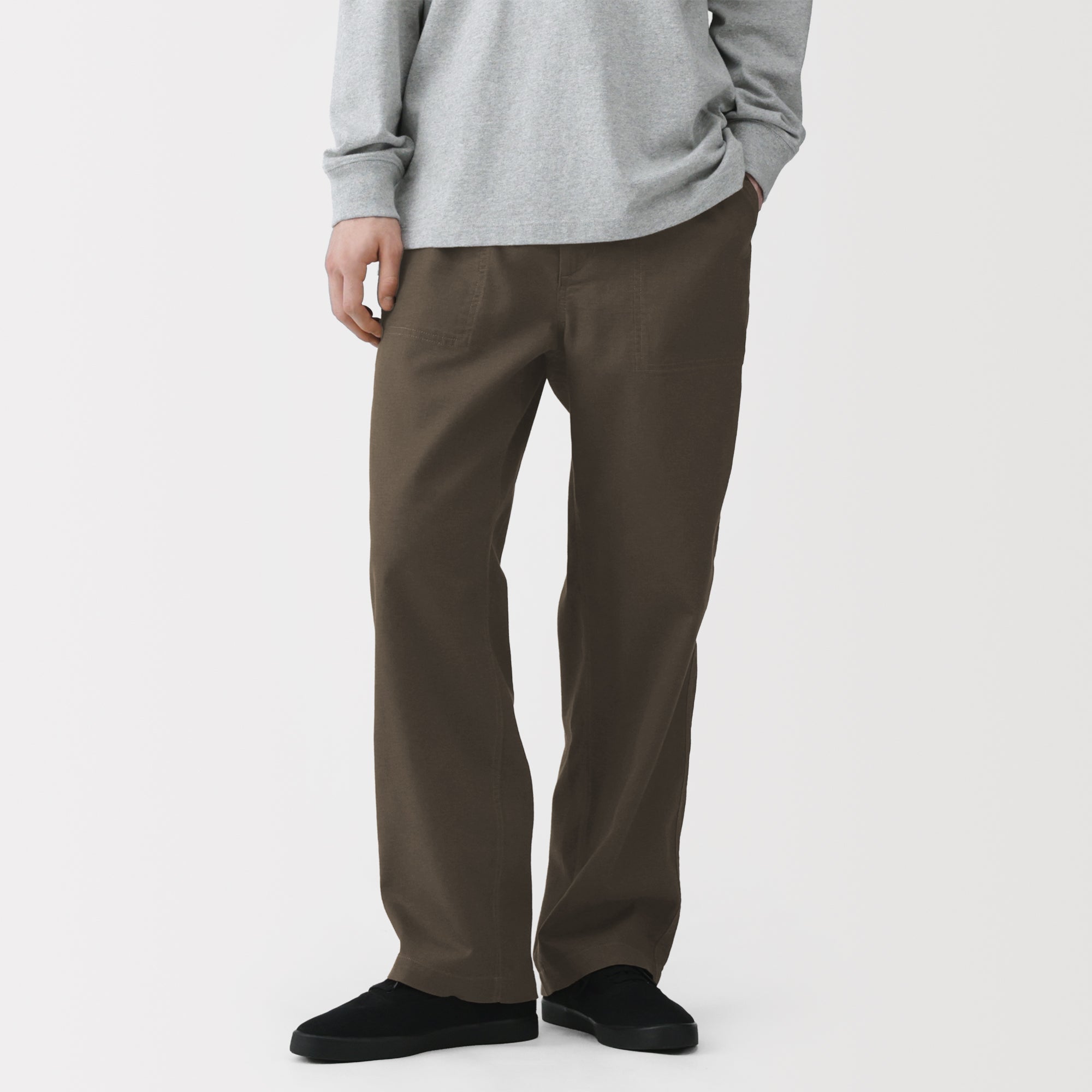 Jute Blend Baker Pants