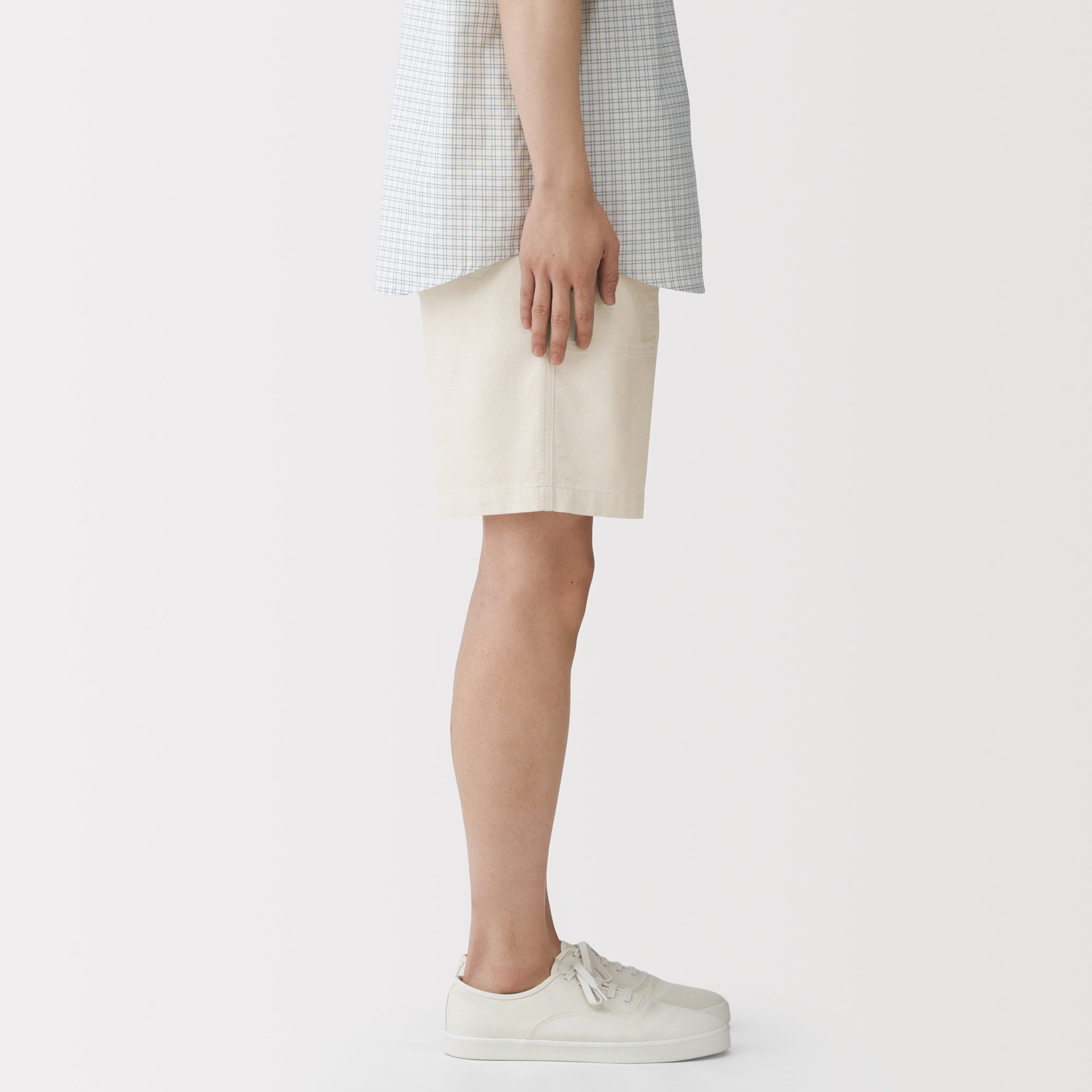 Jute Blend Shorts