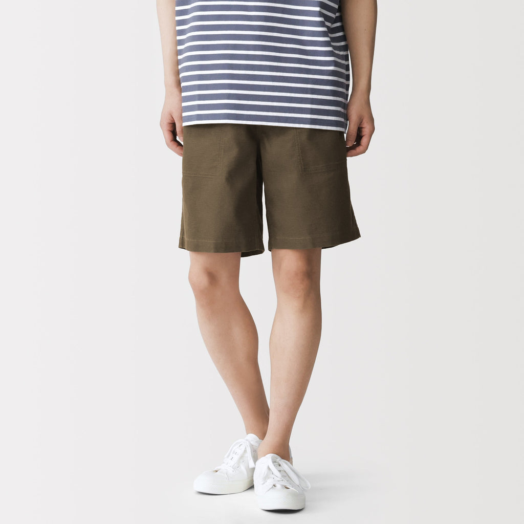 Jute Blend Shorts