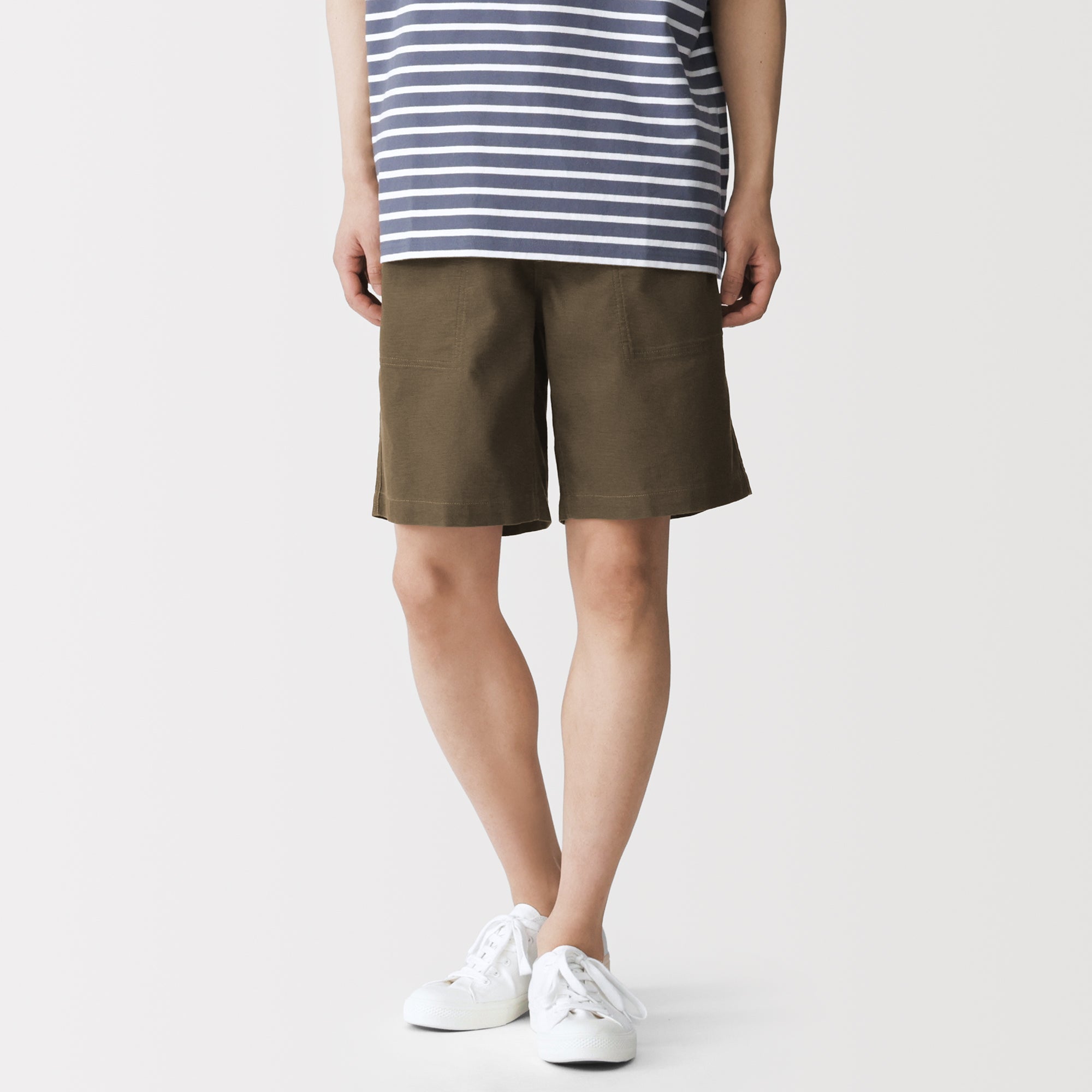 Jute Blend Shorts