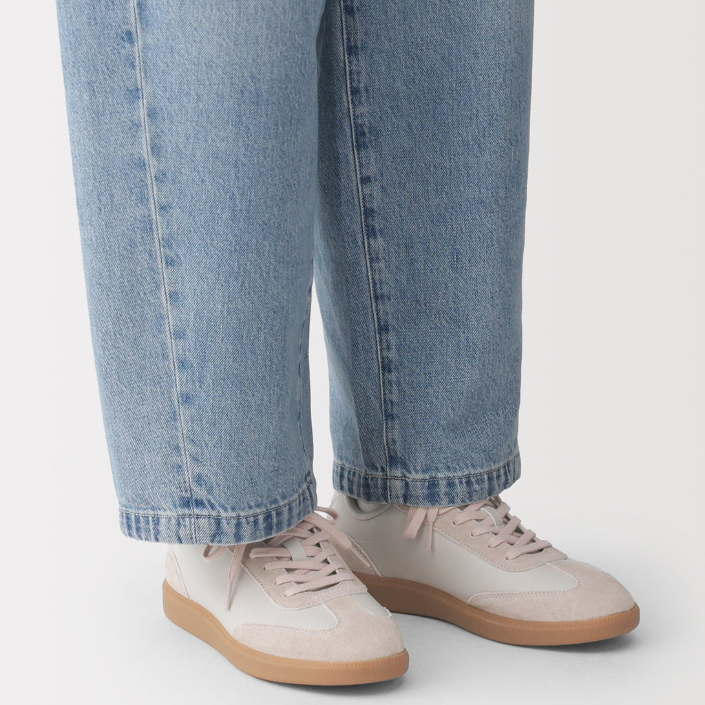 Soft Insole Combination Sneakers - Light Pink