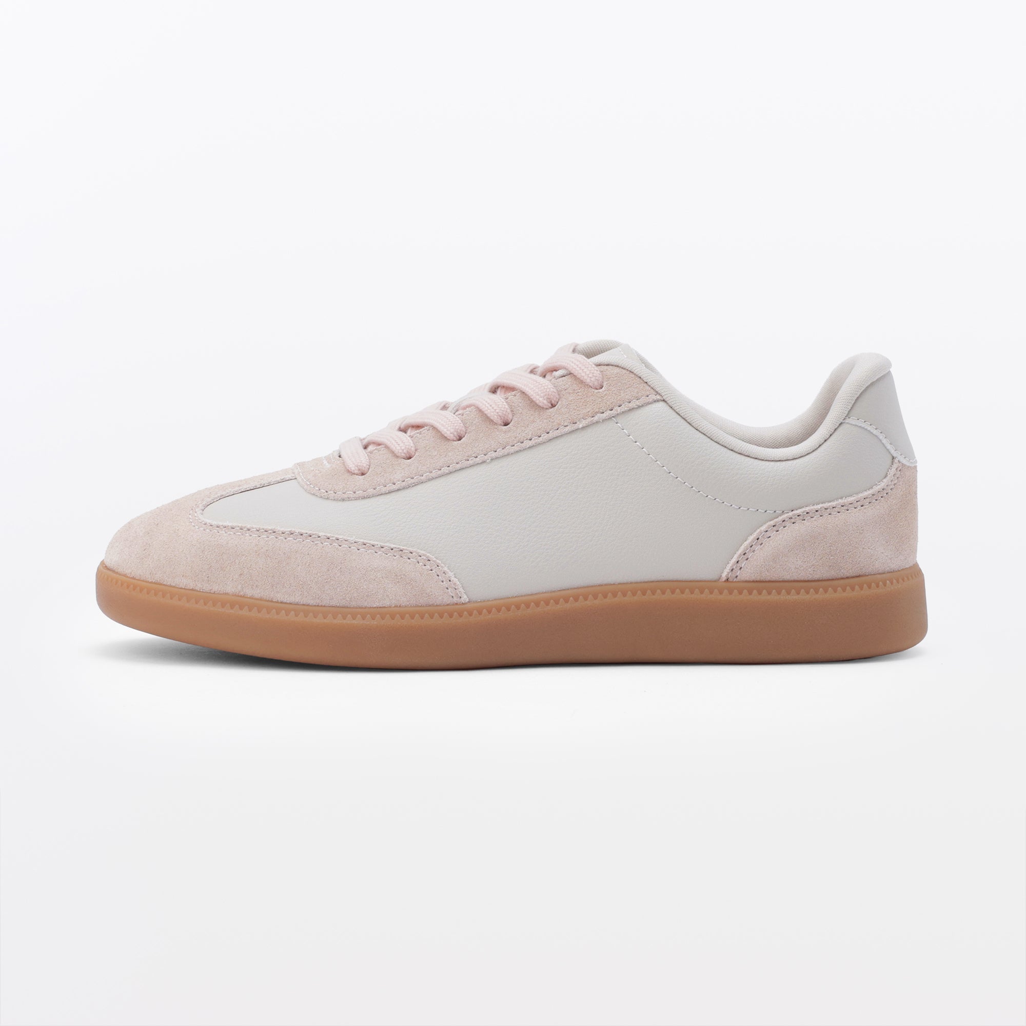 Soft Insole Combination Sneakers - Light Pink