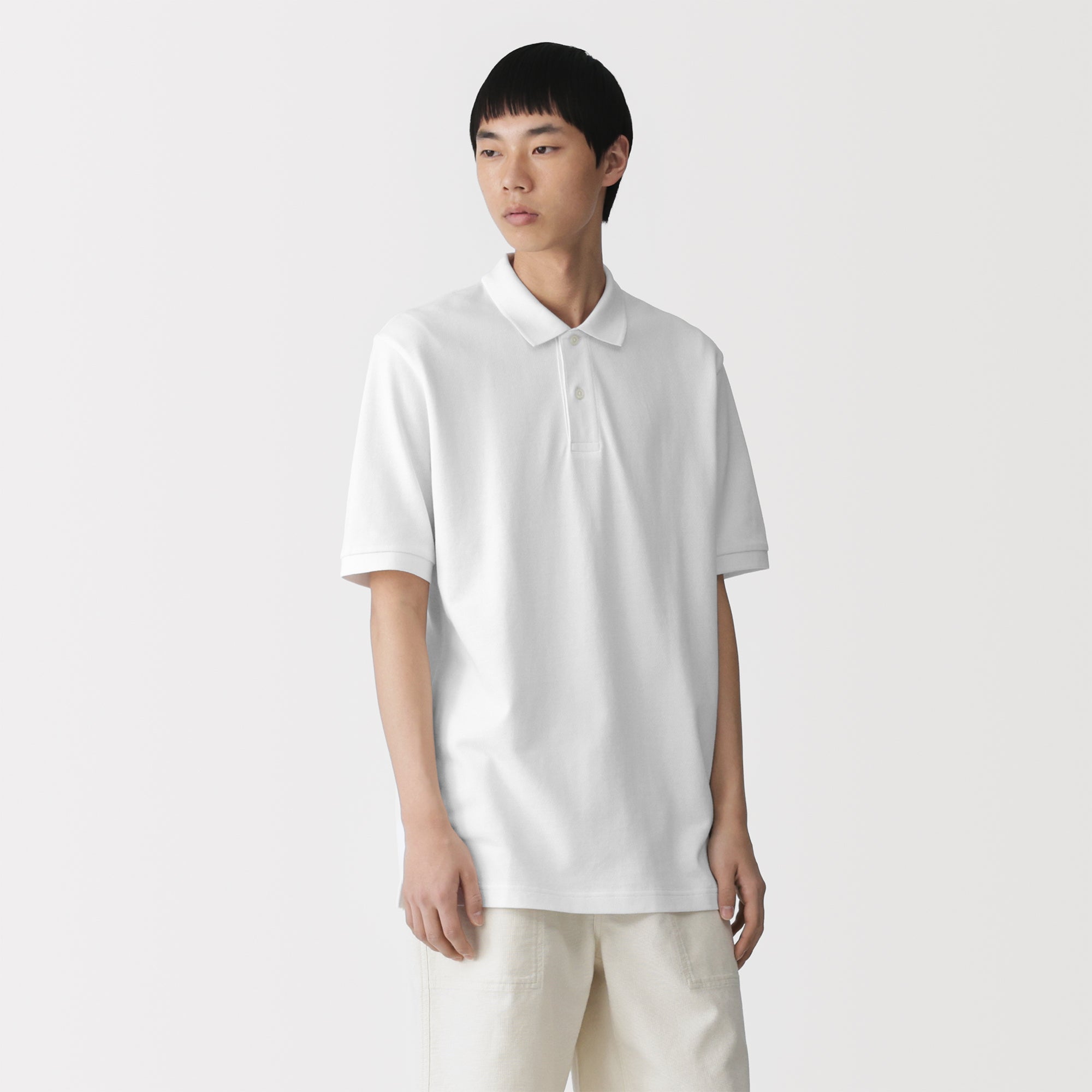 Cotton Pique Polo Shirt