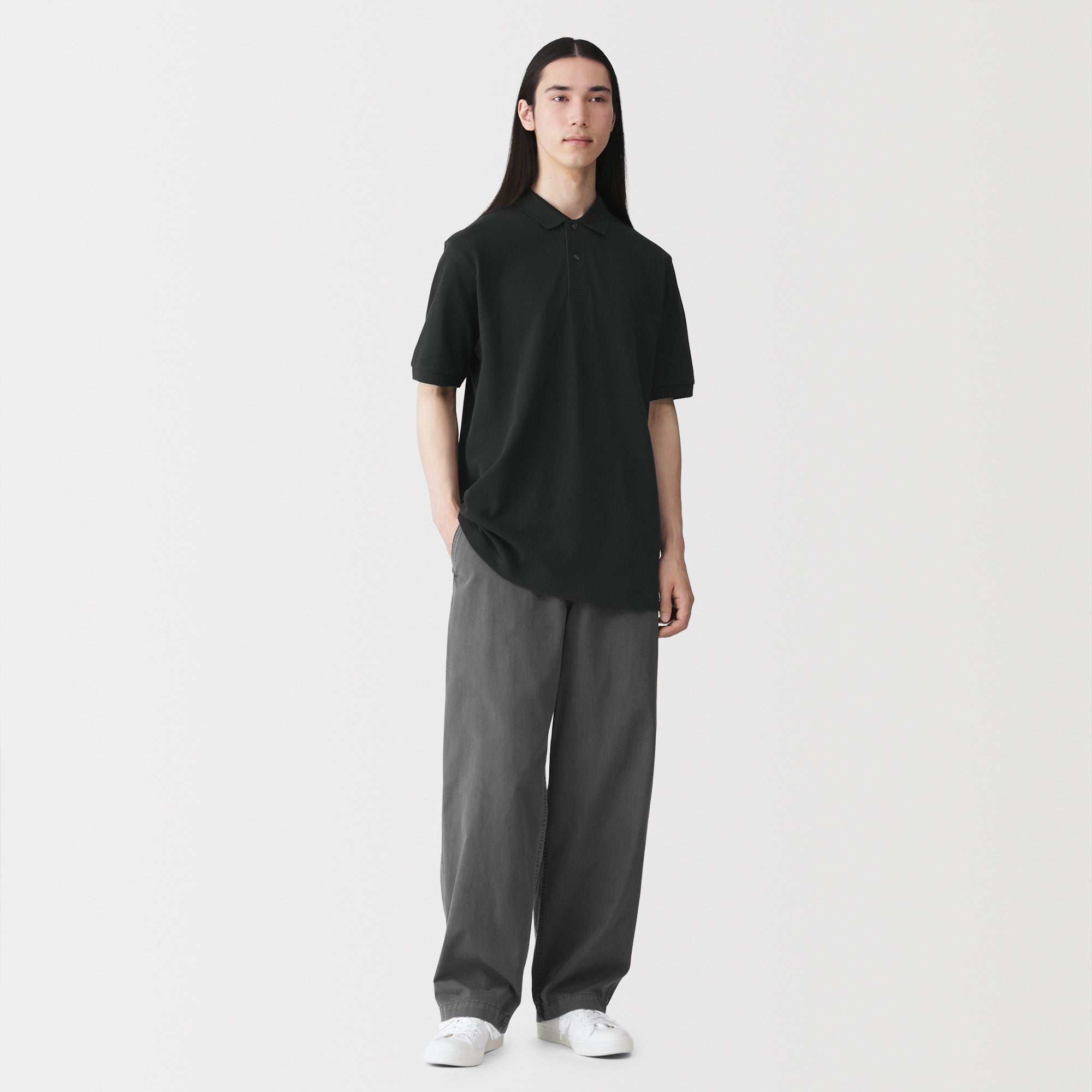 Cotton Pique Polo Shirt