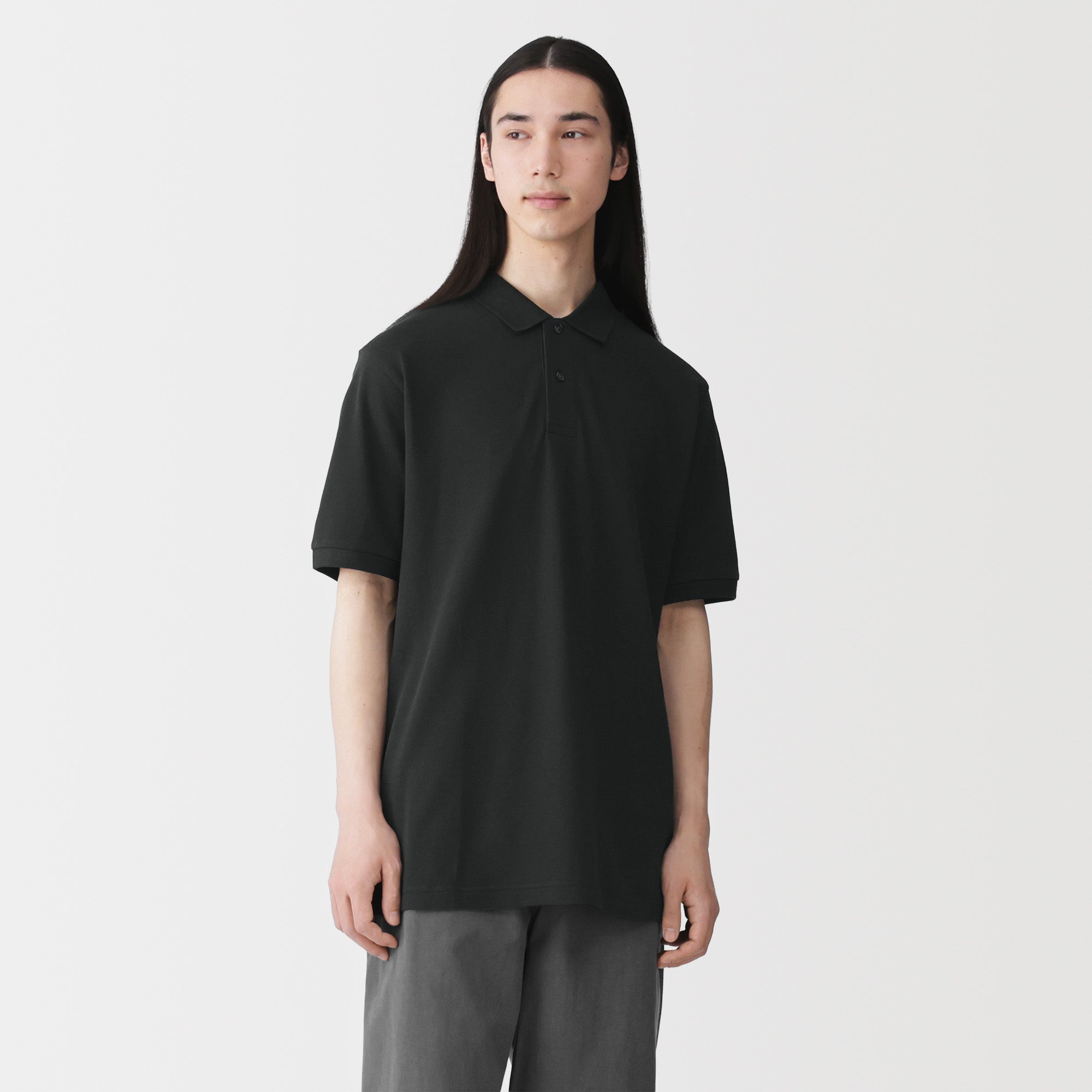 Cotton Pique Polo Shirt