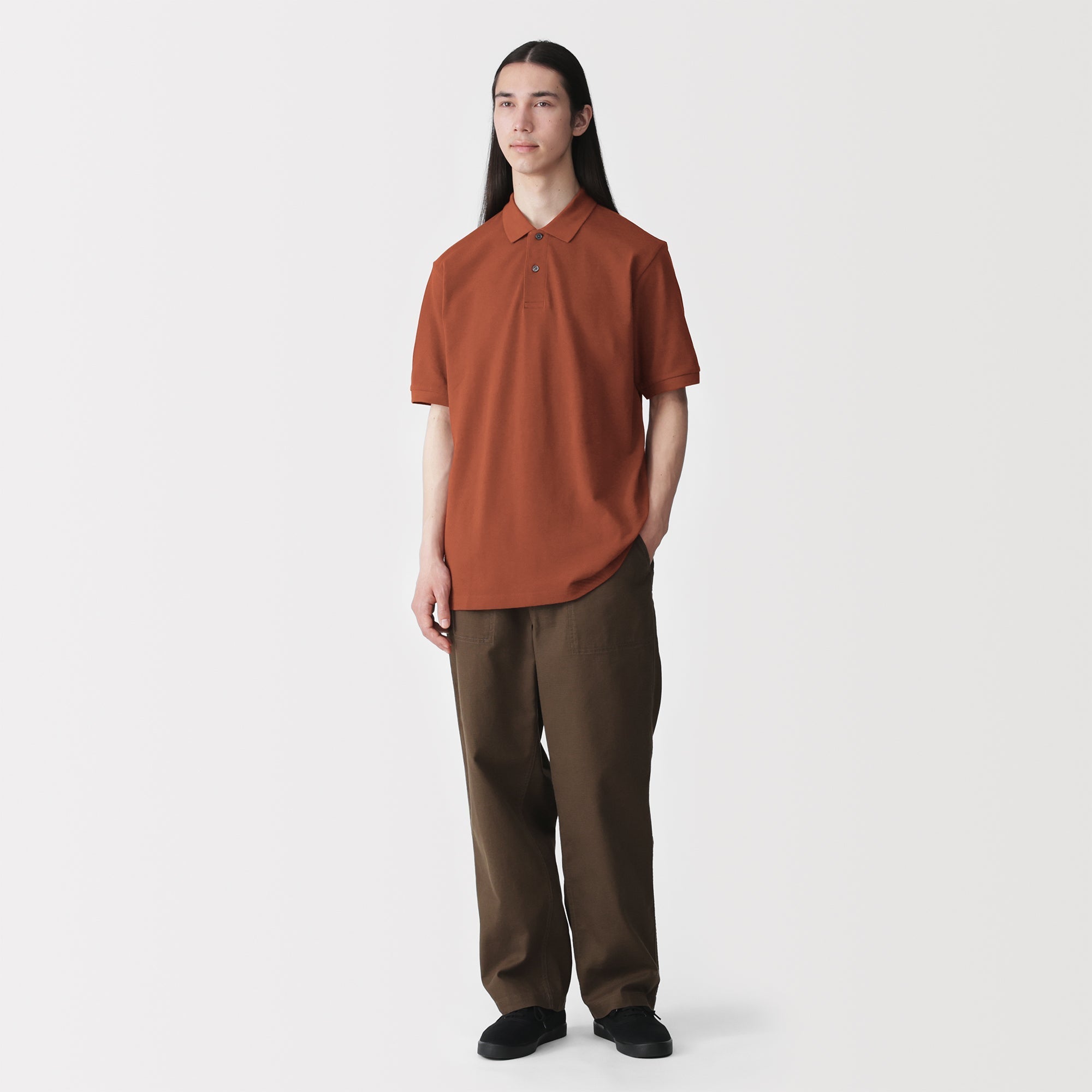Cotton Pique Polo Shirt