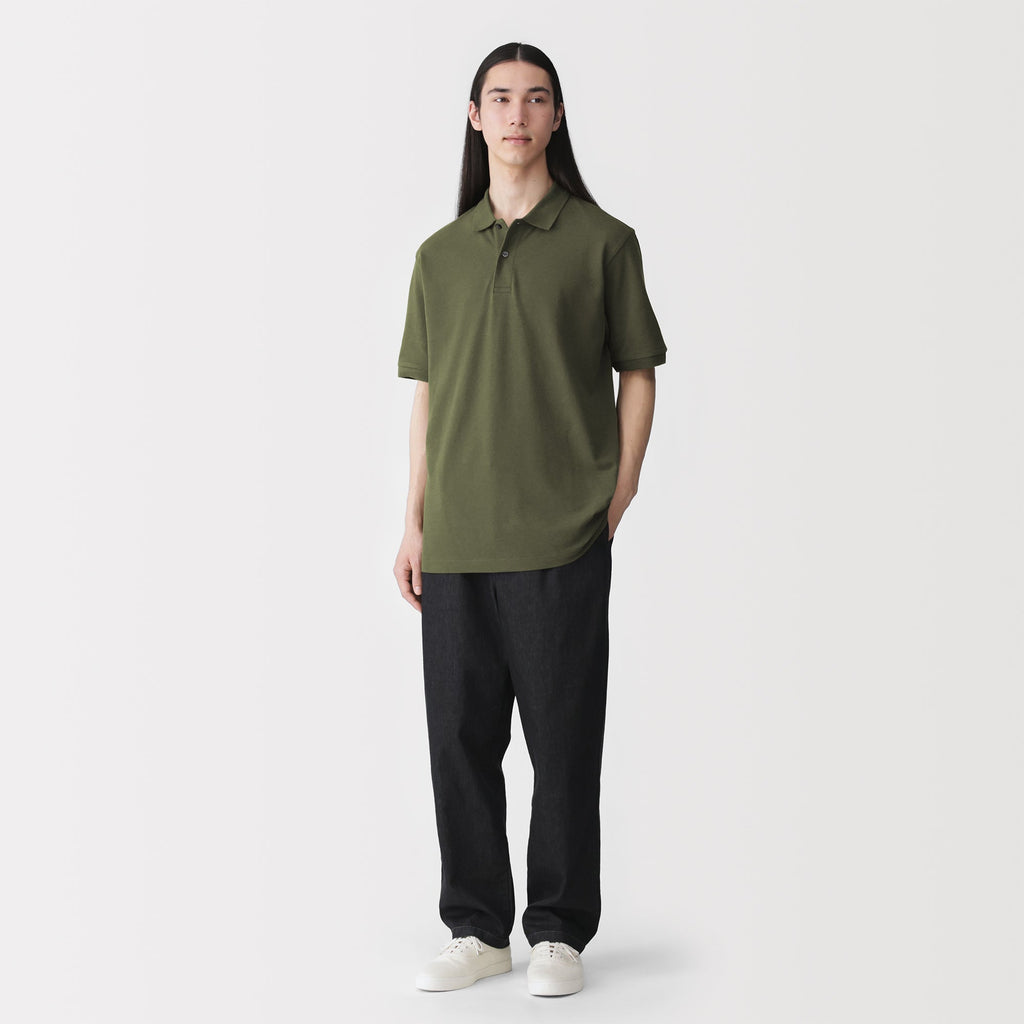 Cotton Pique Polo Shirt