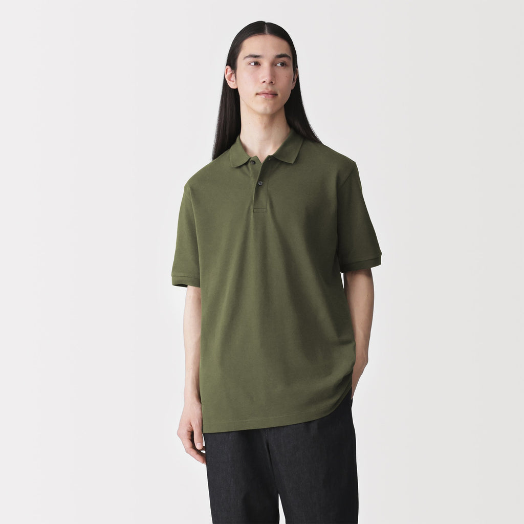 Cotton Pique Polo Shirt