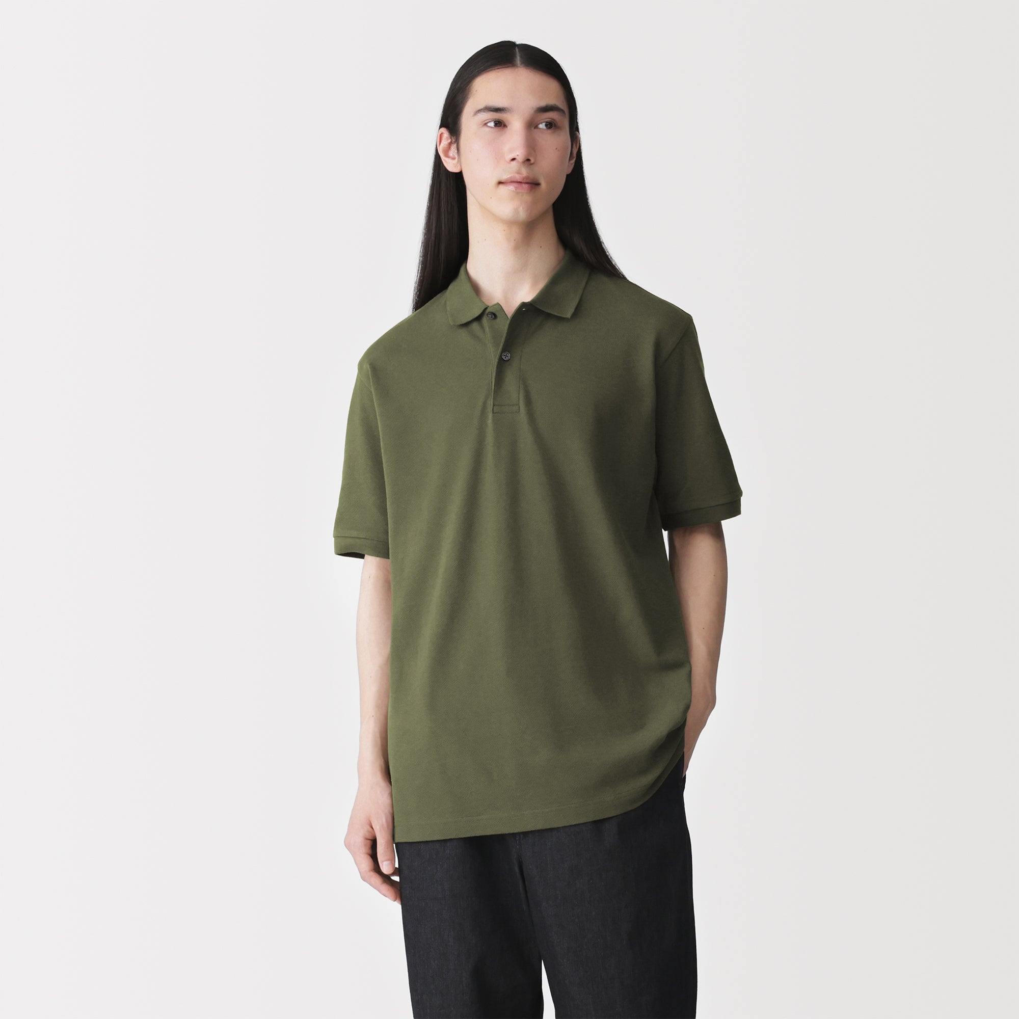 Cotton Pique Polo Shirt