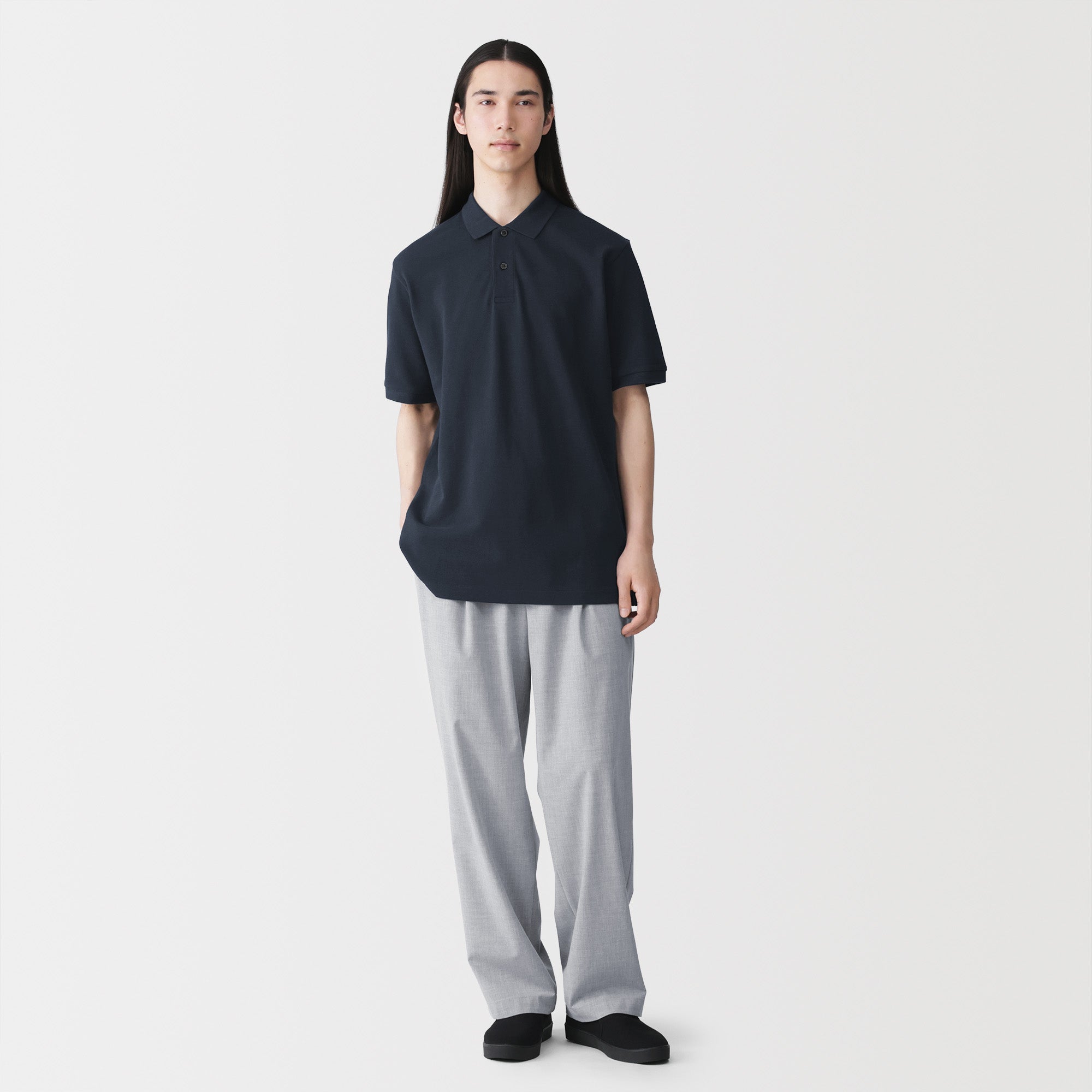 Cotton Pique Polo Shirt