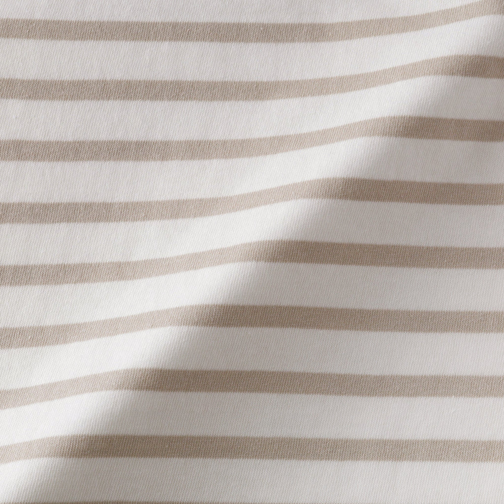 Cotton Jersey Boatneck T-Shirt