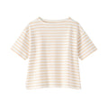 Cotton Jersey Boatneck T-Shirt