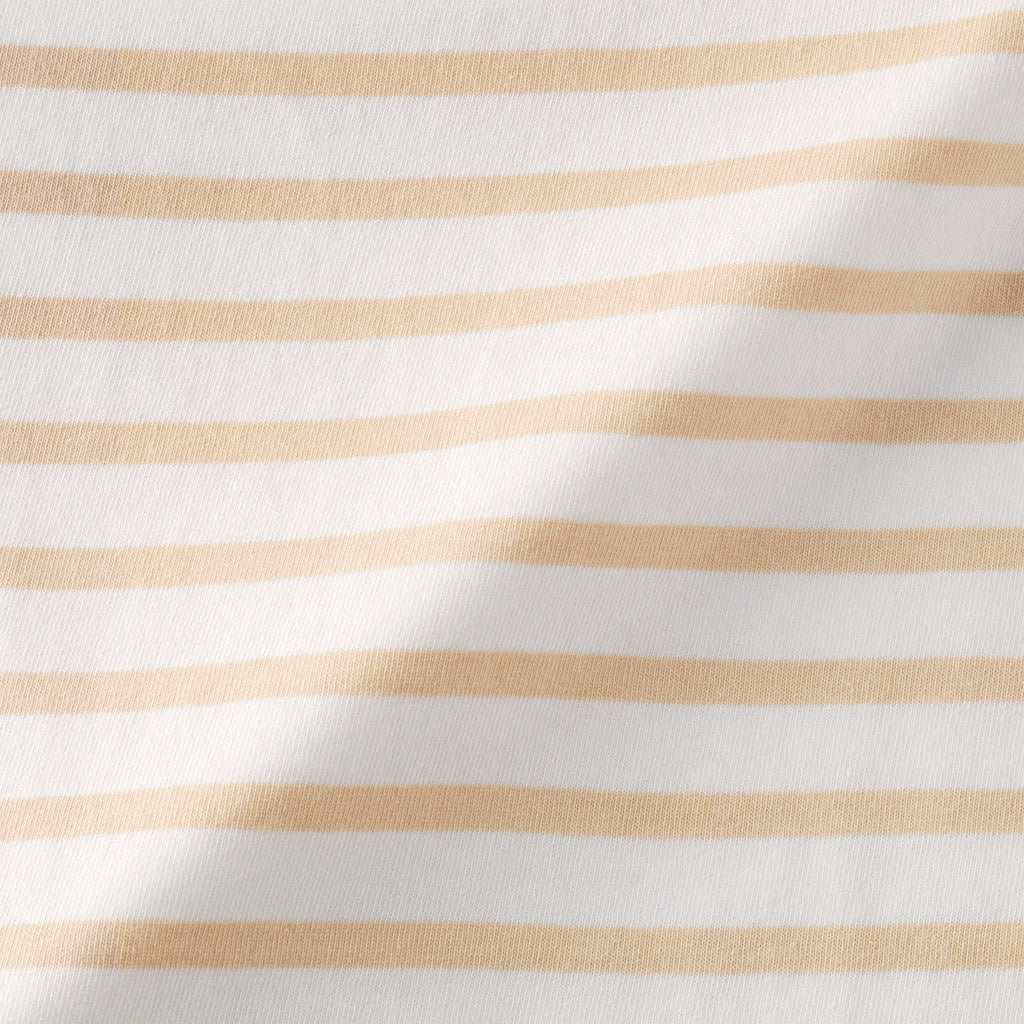 Cotton Jersey Boatneck T-Shirt