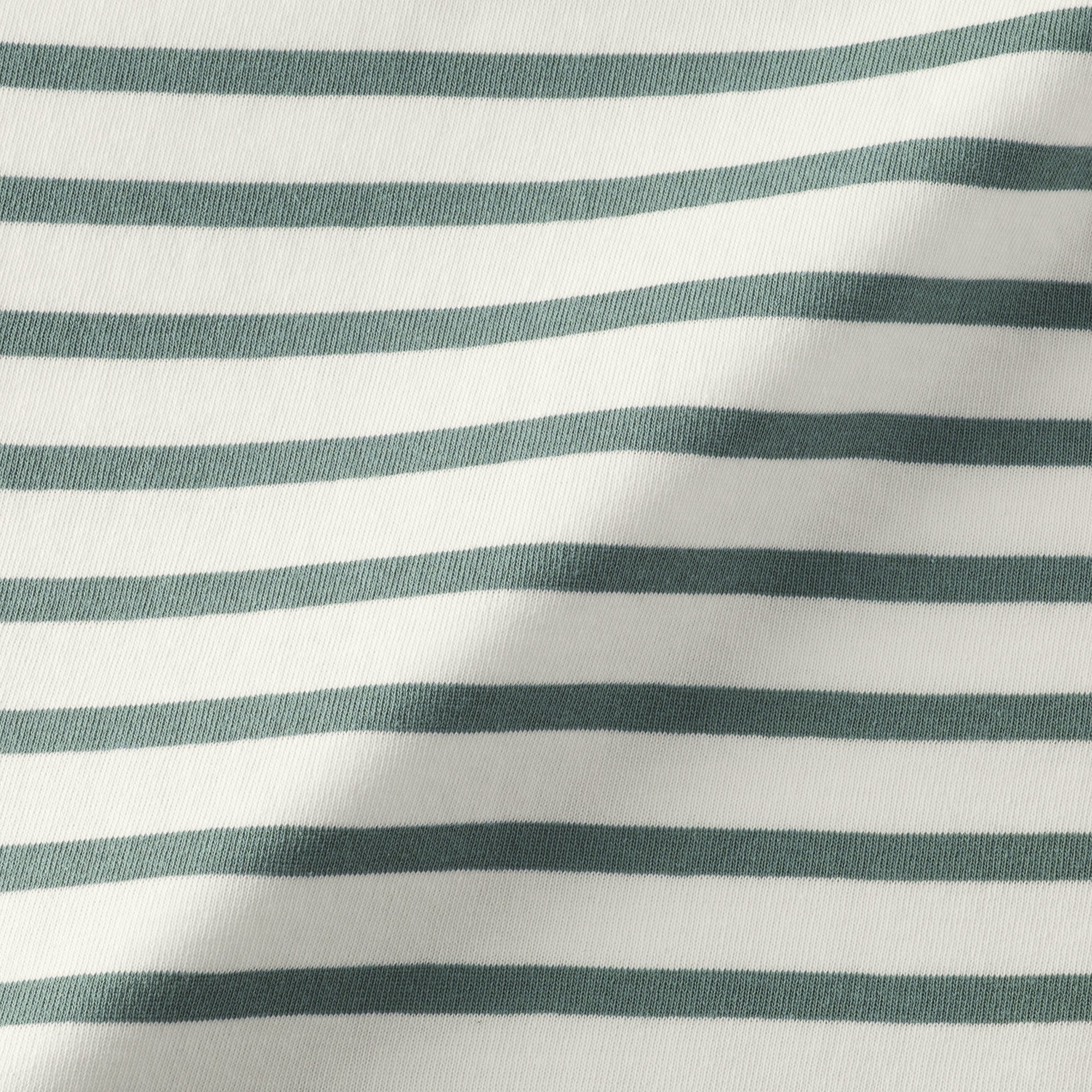 Cotton Jersey Boatneck T-Shirt