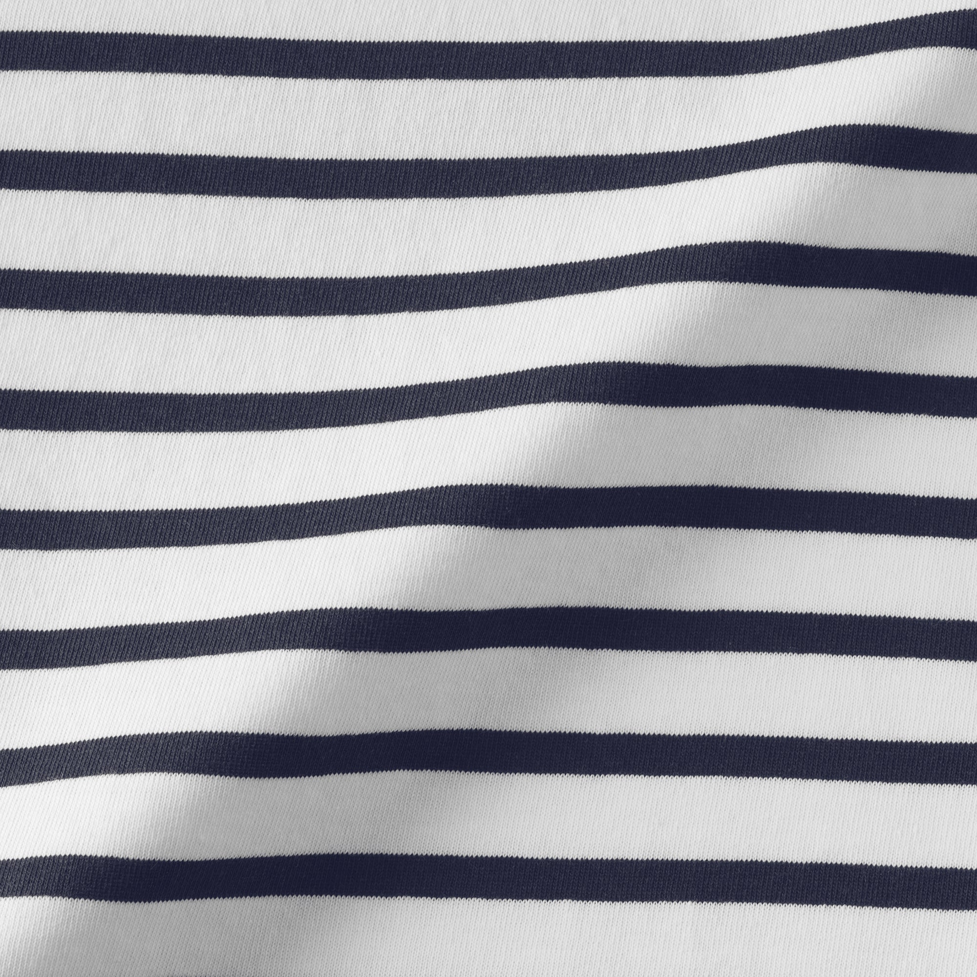 Cotton Jersey Boatneck T-Shirt