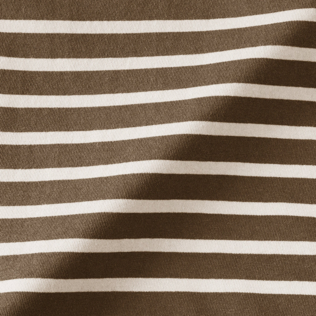 Cotton Jersey Boatneck T-Shirt