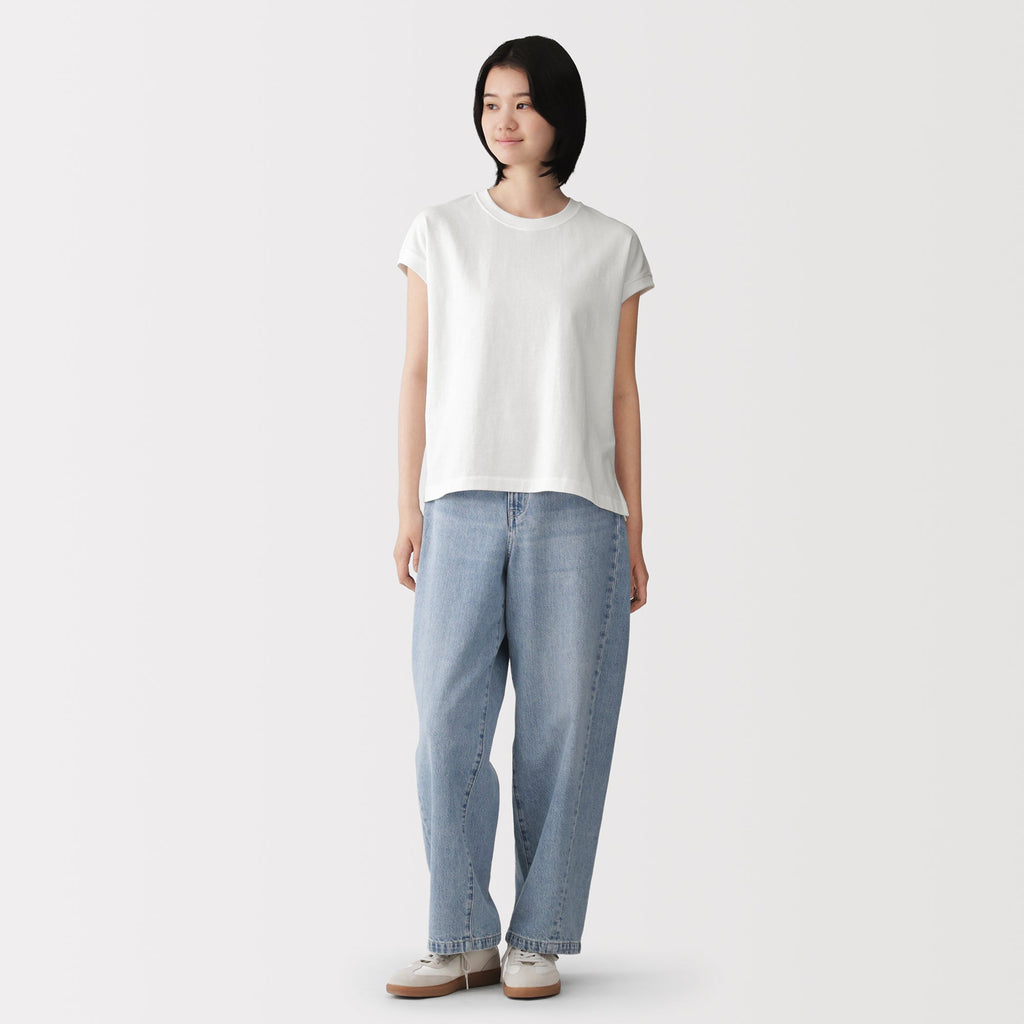 Cotton Jersey French Sleeve T-Shirt