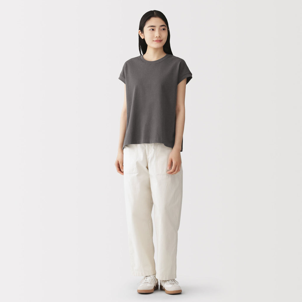 Cotton Jersey French Sleeve T-Shirt
