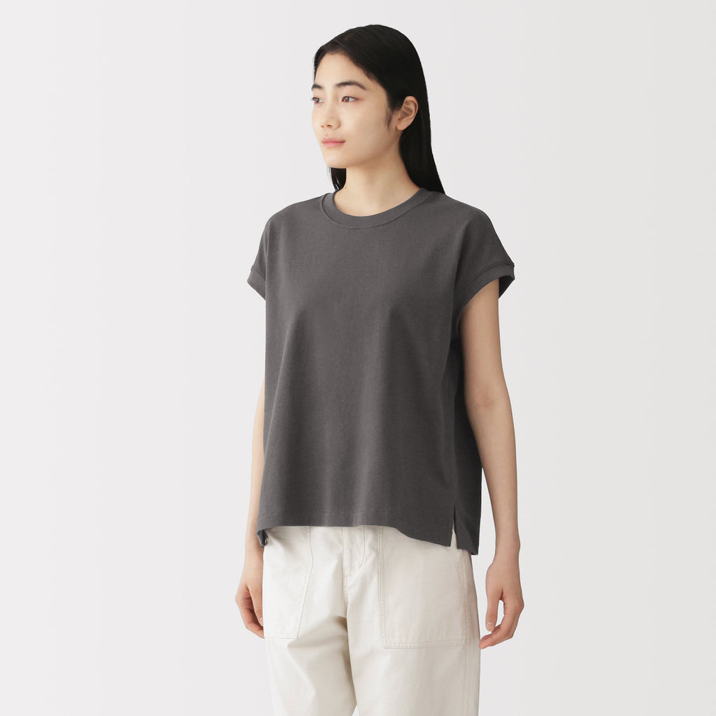 Cotton Jersey French Sleeve T-Shirt