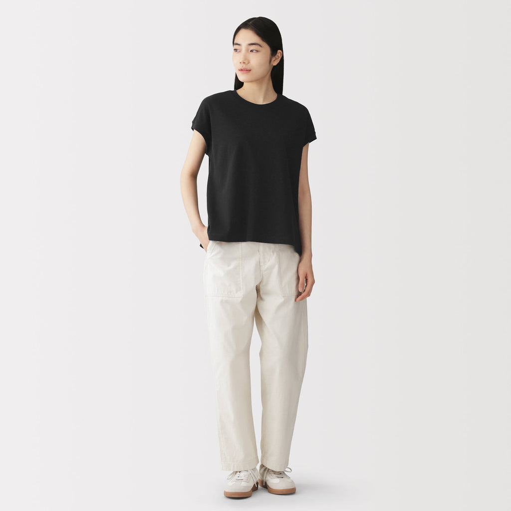 Cotton Jersey French Sleeve T-Shirt