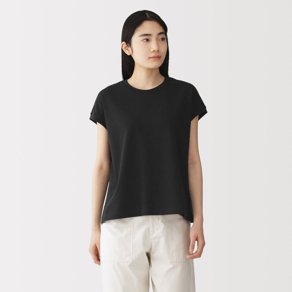 Cotton Jersey French Sleeve T-Shirt