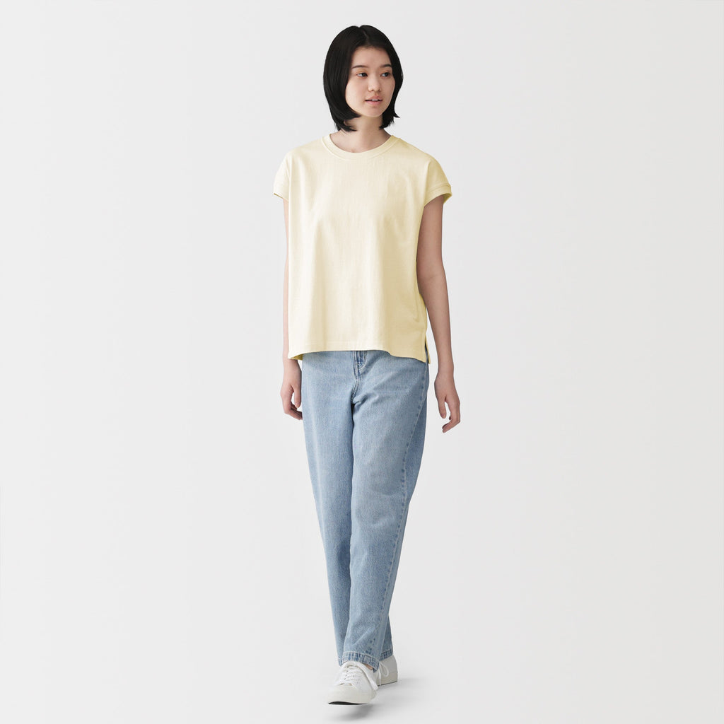 Cotton Jersey French Sleeve T-Shirt