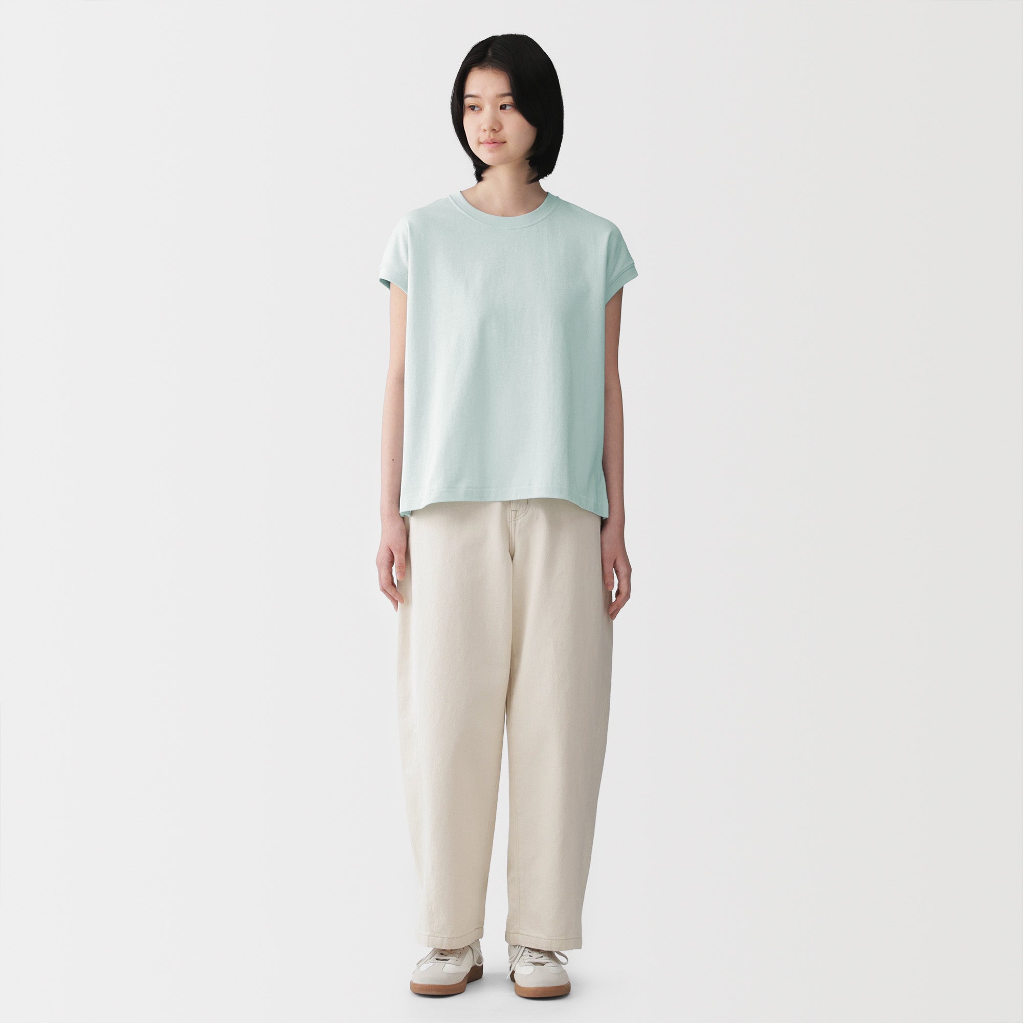 Cotton Jersey French Sleeve T-Shirt