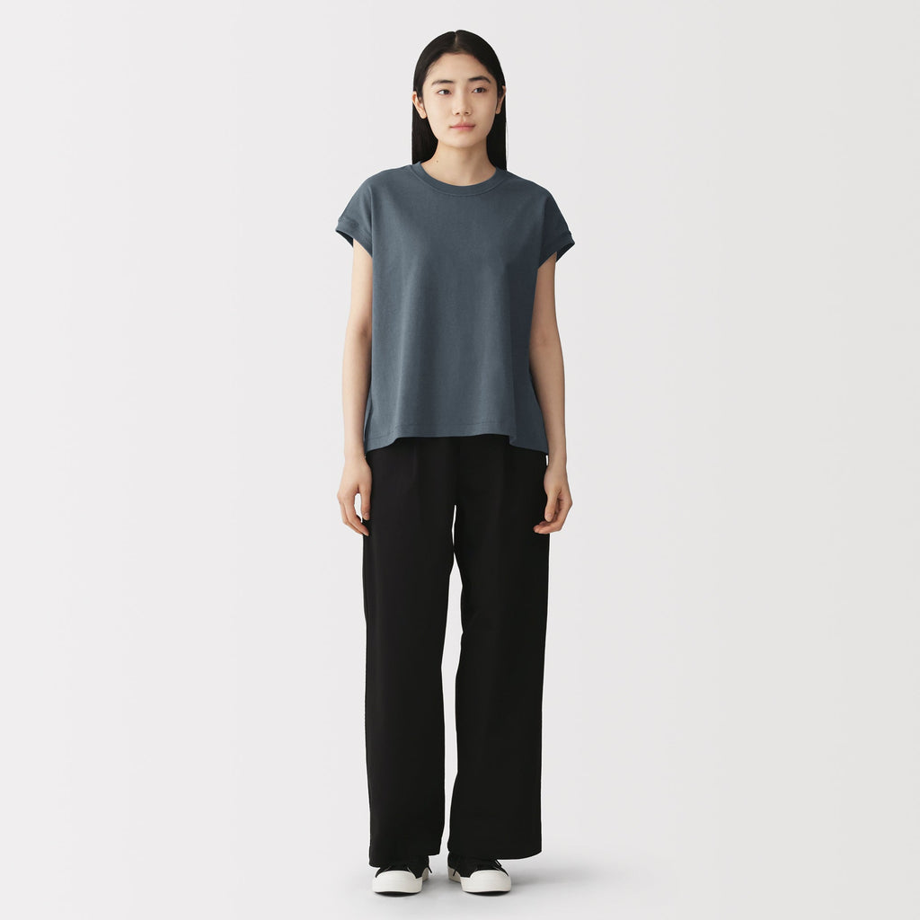 Cotton Jersey French Sleeve T-Shirt