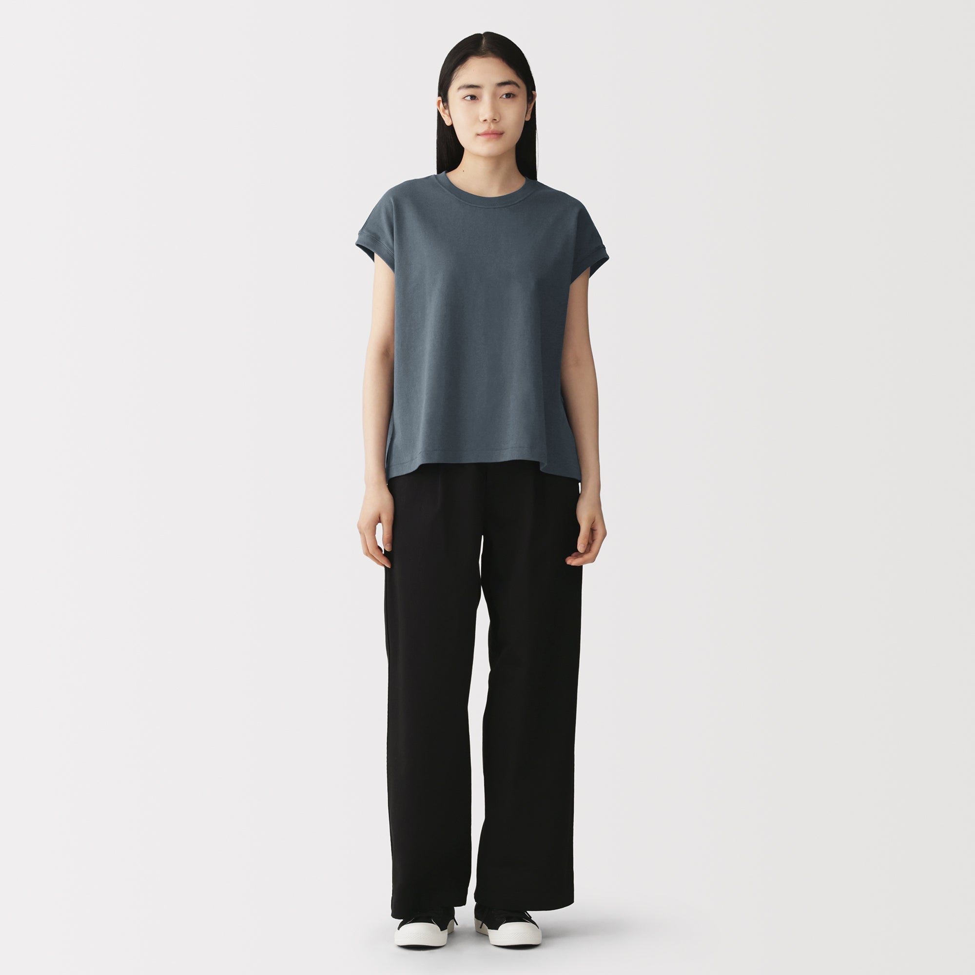 Cotton Jersey French Sleeve T-Shirt