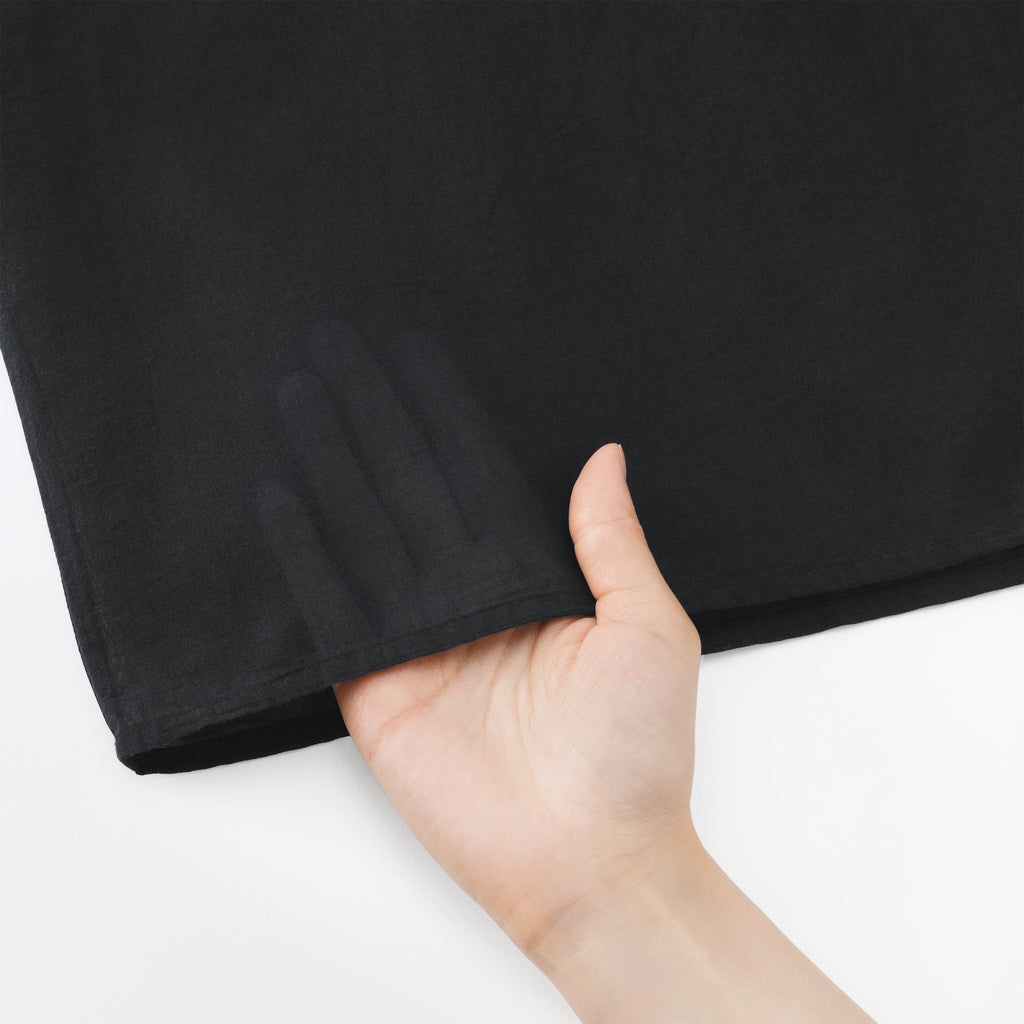 High-Twist Cotton Sheer Blouse