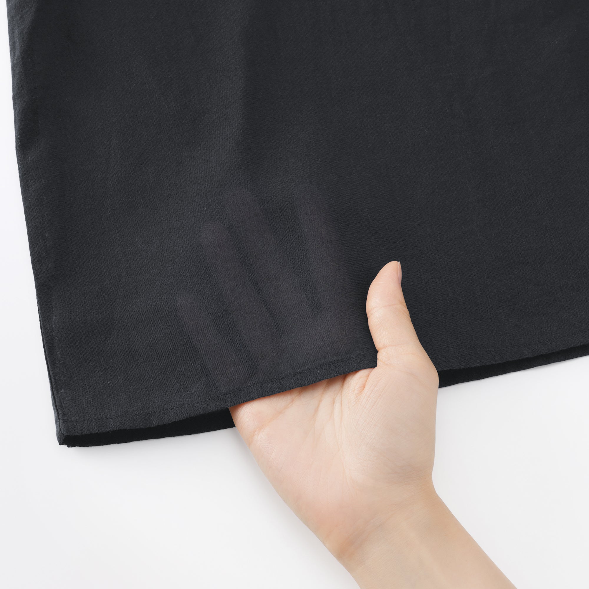 High-Twist Cotton Sheer Blouse