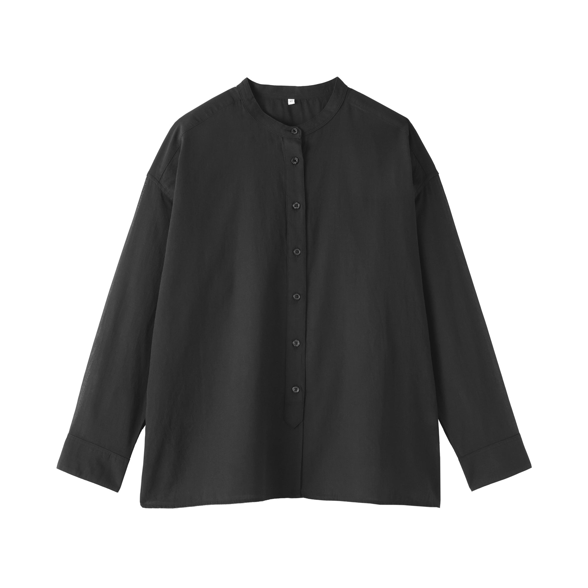 High-Twist Cotton Sheer Shirt
