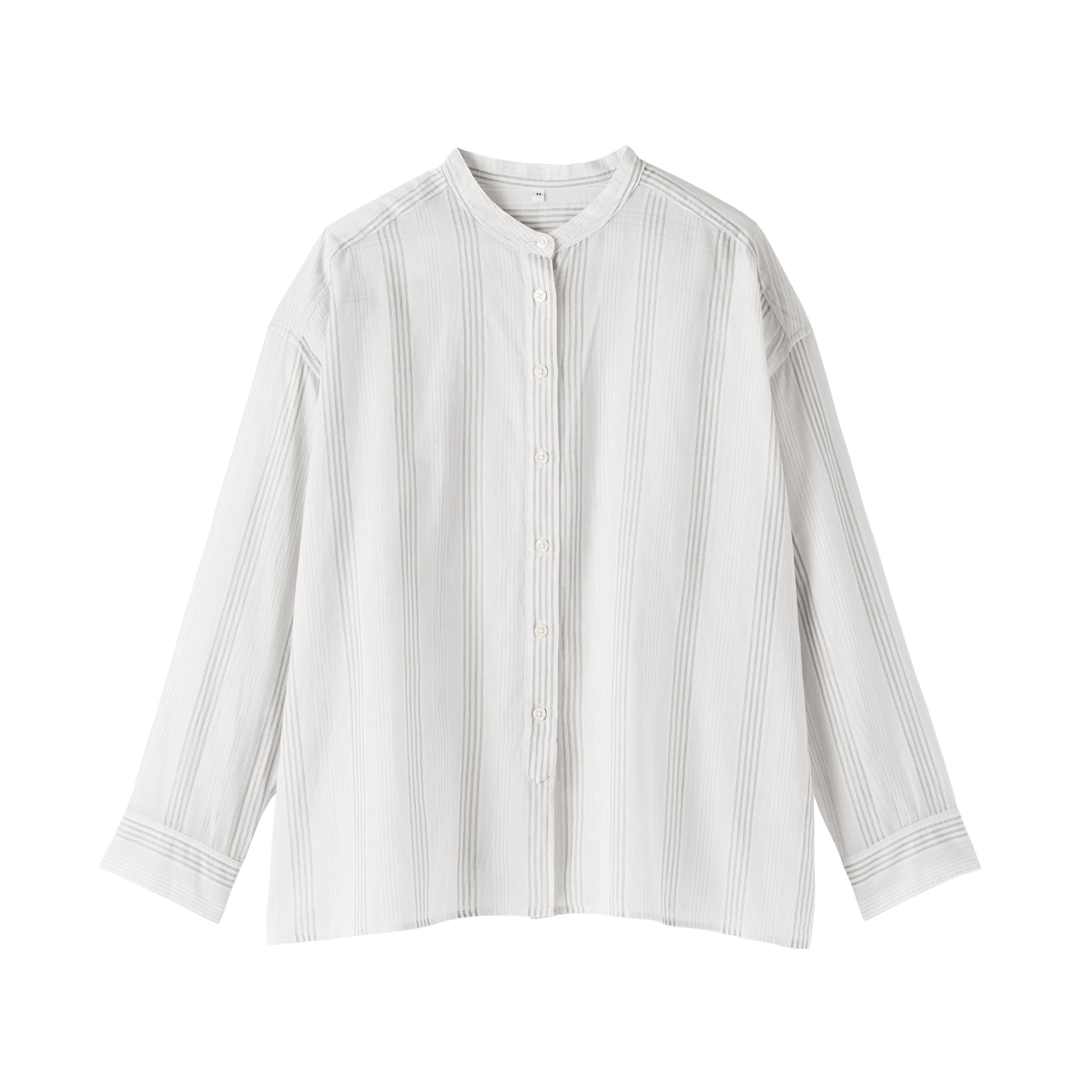 High-Twist Cotton Sheer Shirt