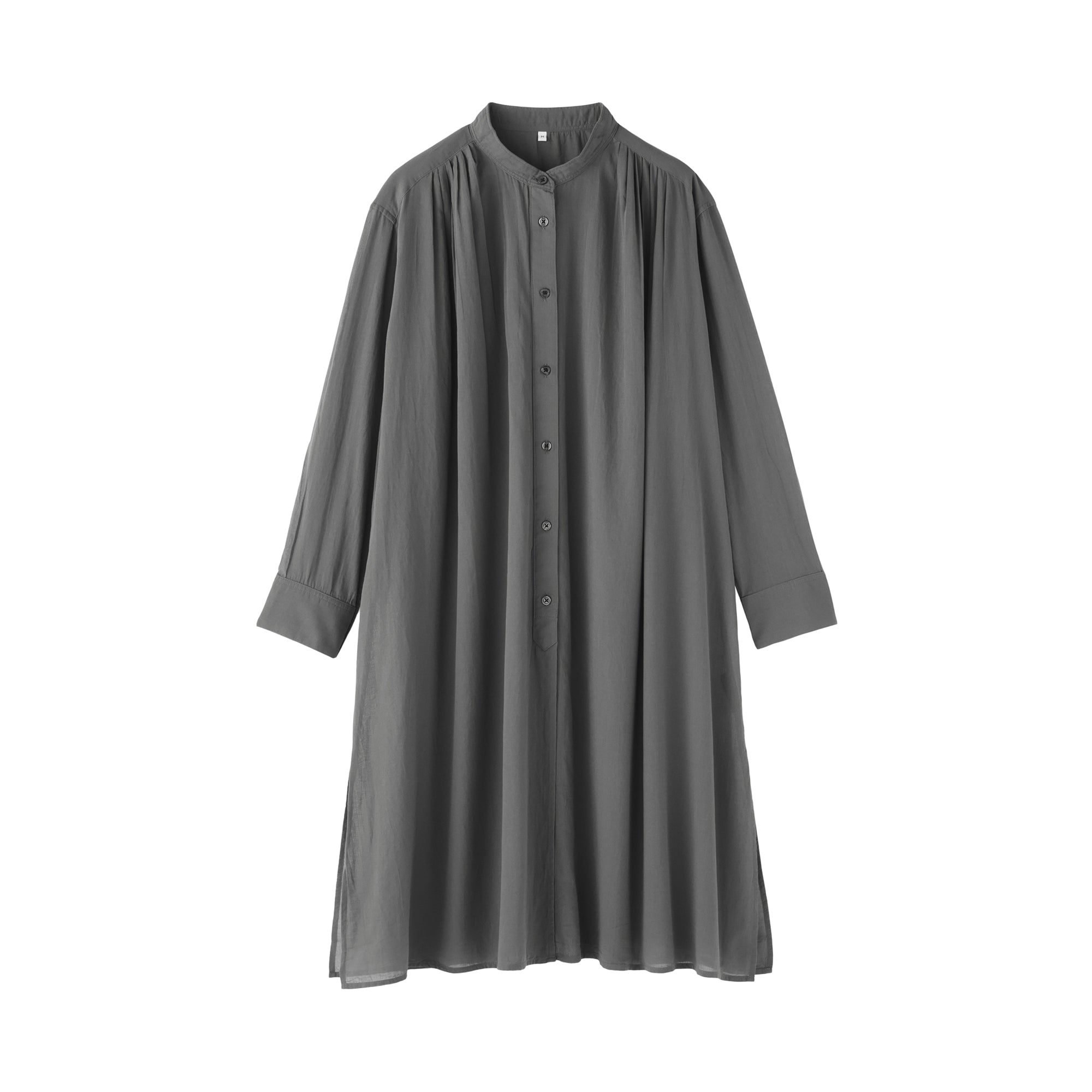 High-Twist Cotton Sheer Dress