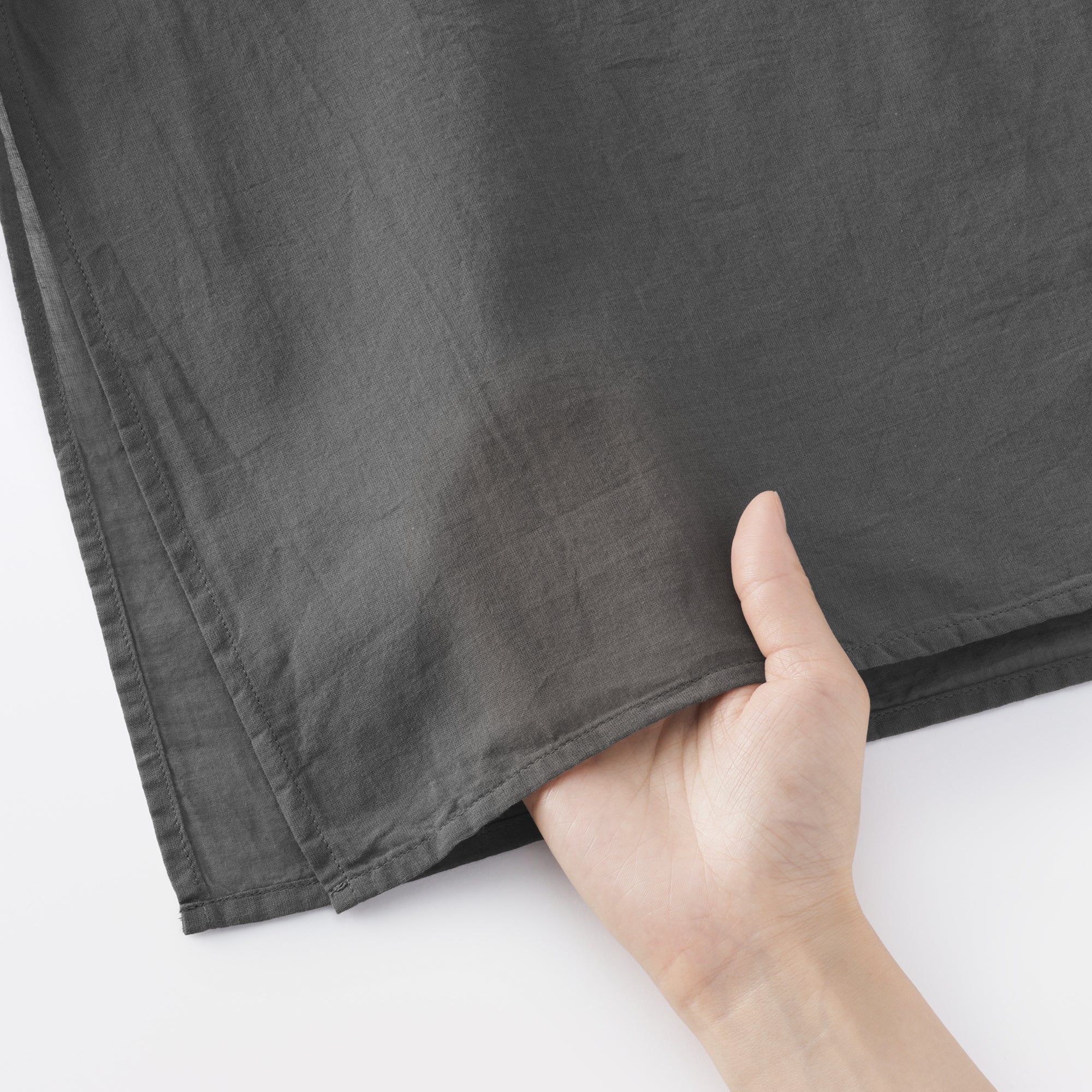 High-Twist Cotton Sheer Dress