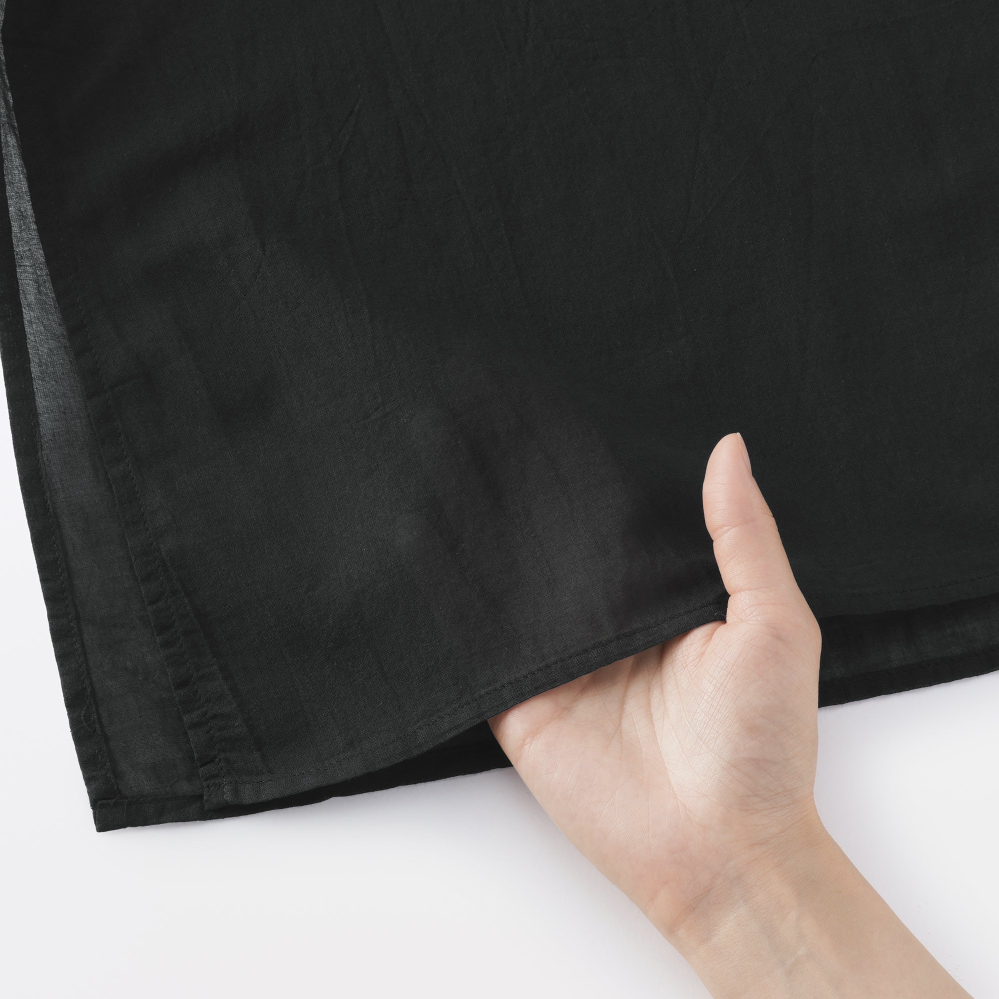 High-Twist Cotton Sheer Dress