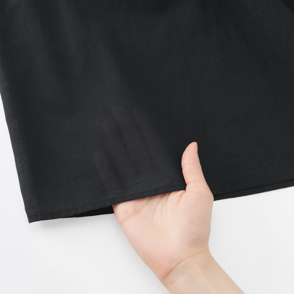 High-Twist Cotton Sheer Dress