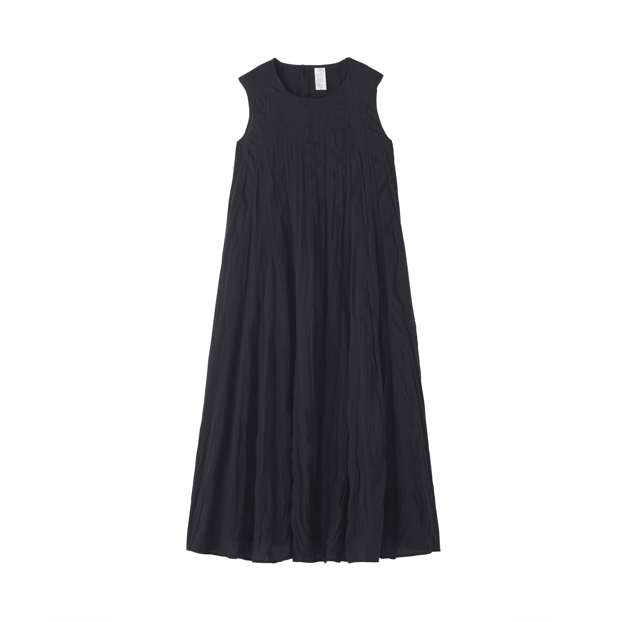 Cotton Crepe Sleeveless Dress