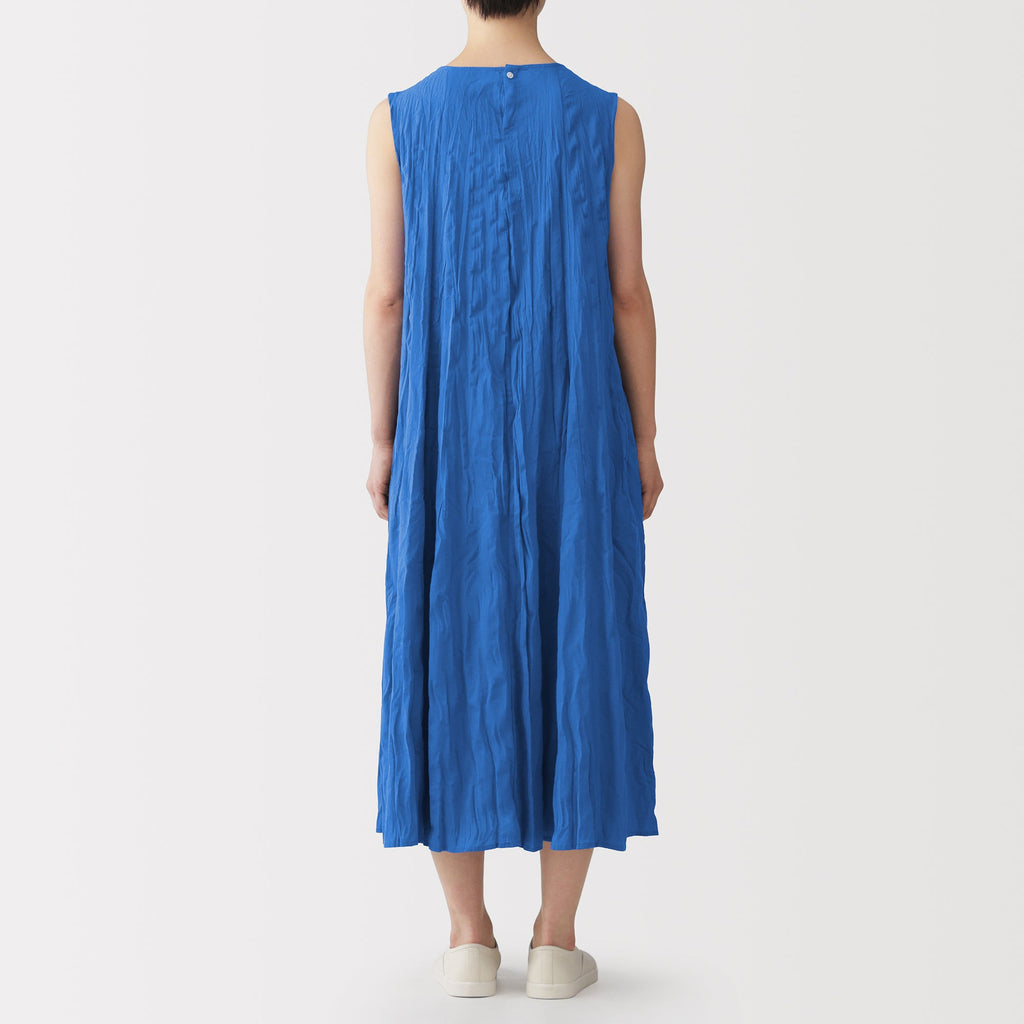 Cotton Crepe Sleeveless Dress