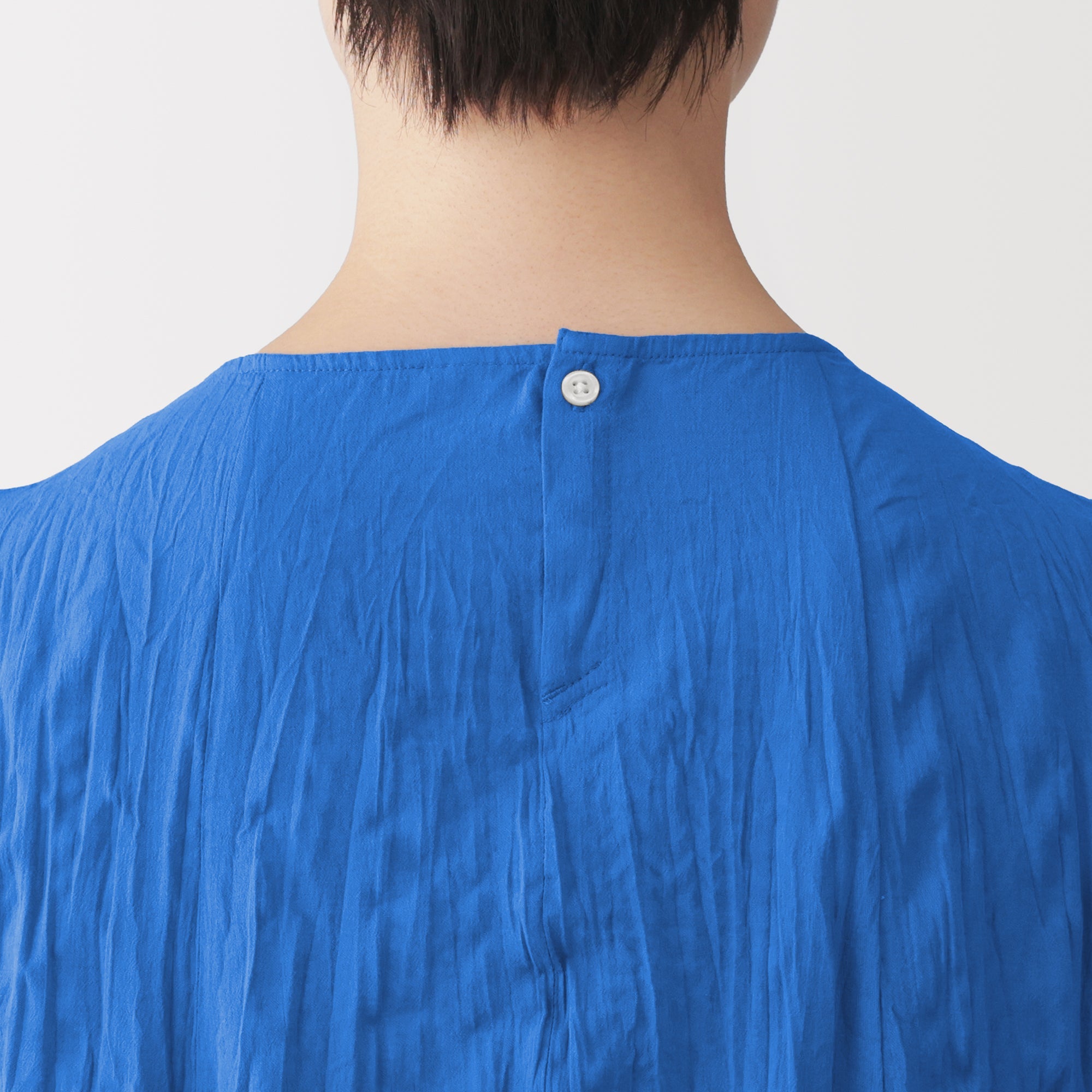 Cotton Crepe Sleeveless Dress