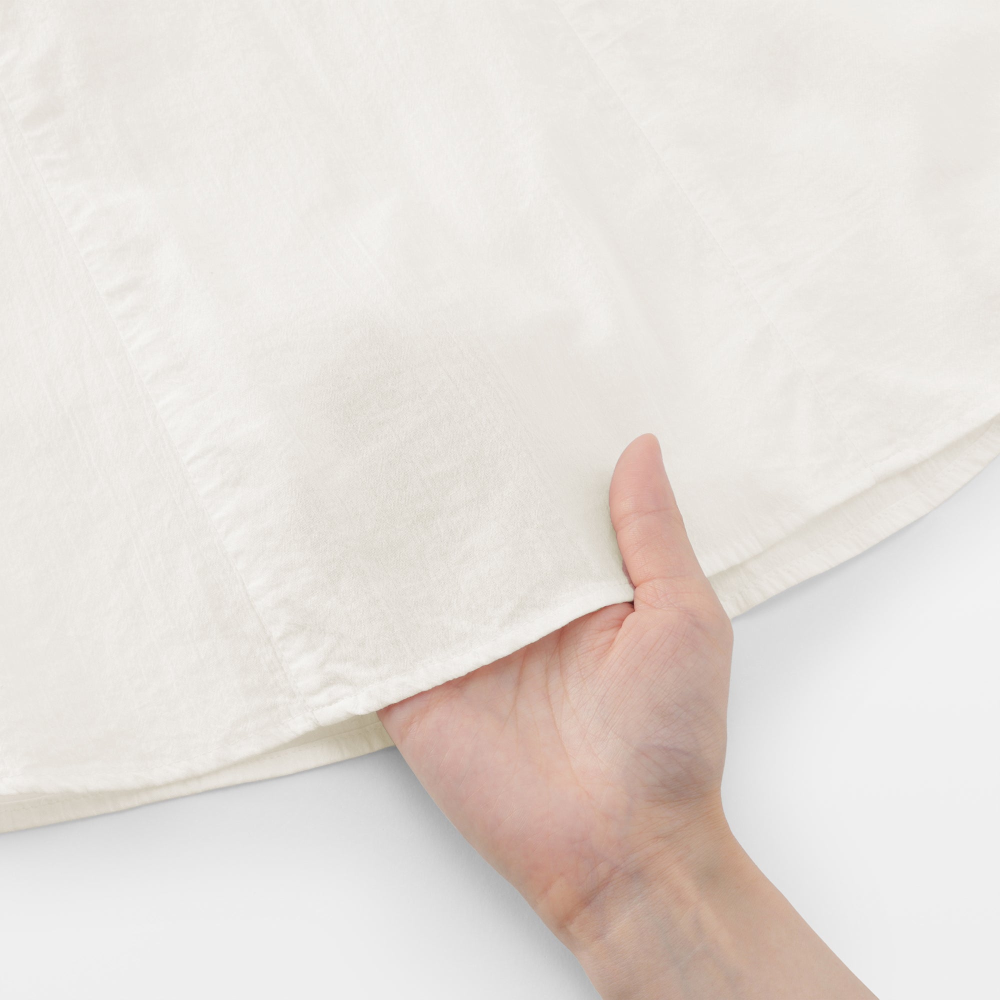 Cotton Crepe Sleeveless Blouse