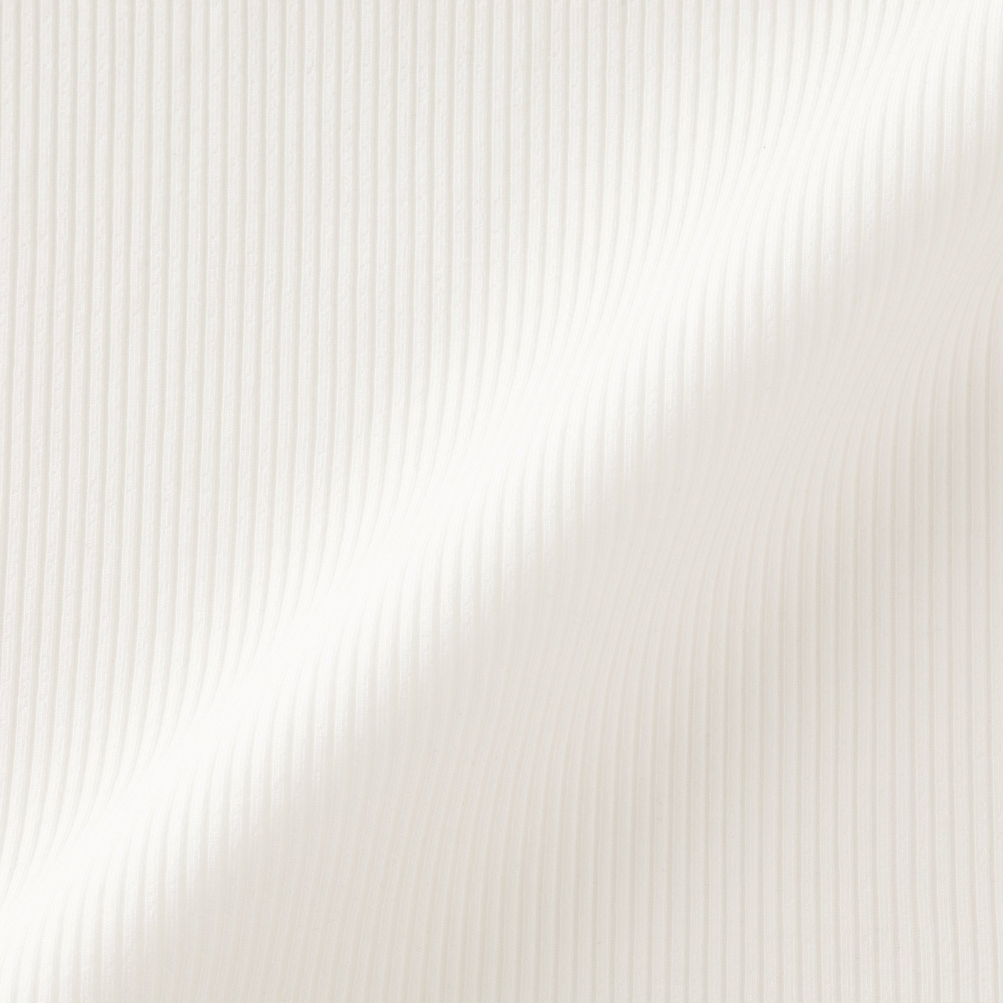 Lyocell Blend Rib Half Sleeve T-Shirt