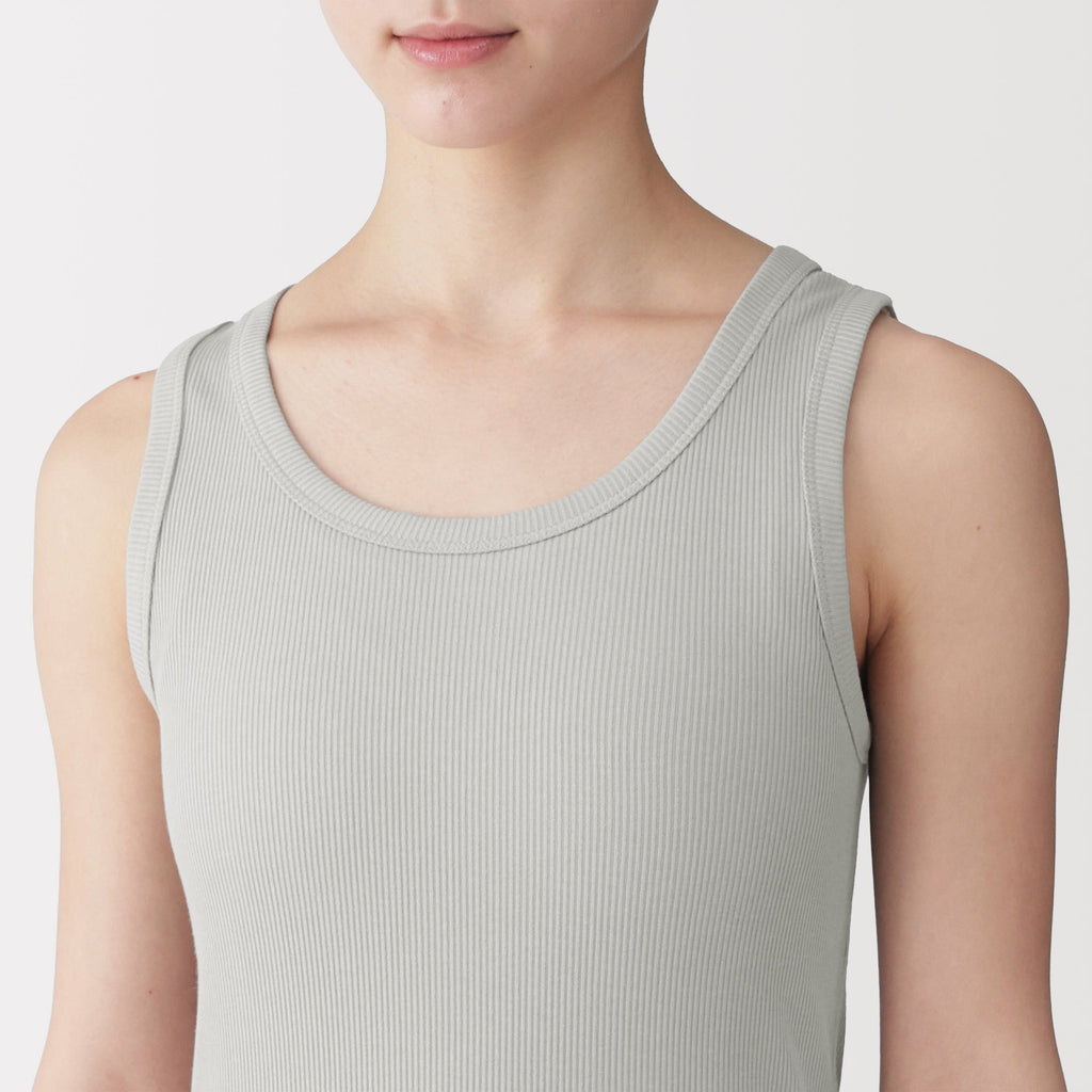 Lyocell Blend Rib Tank Top
