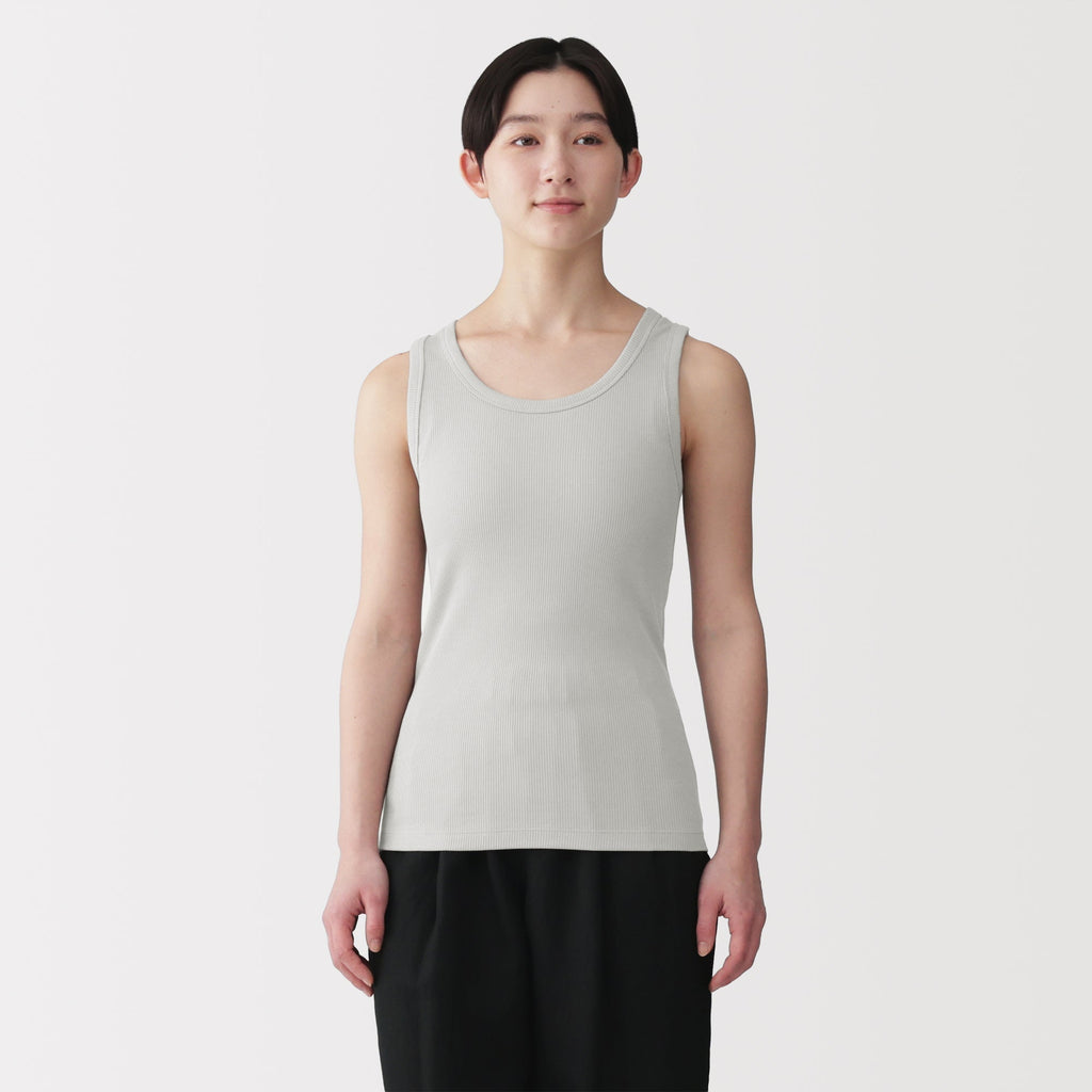 Lyocell Blend Rib Tank Top