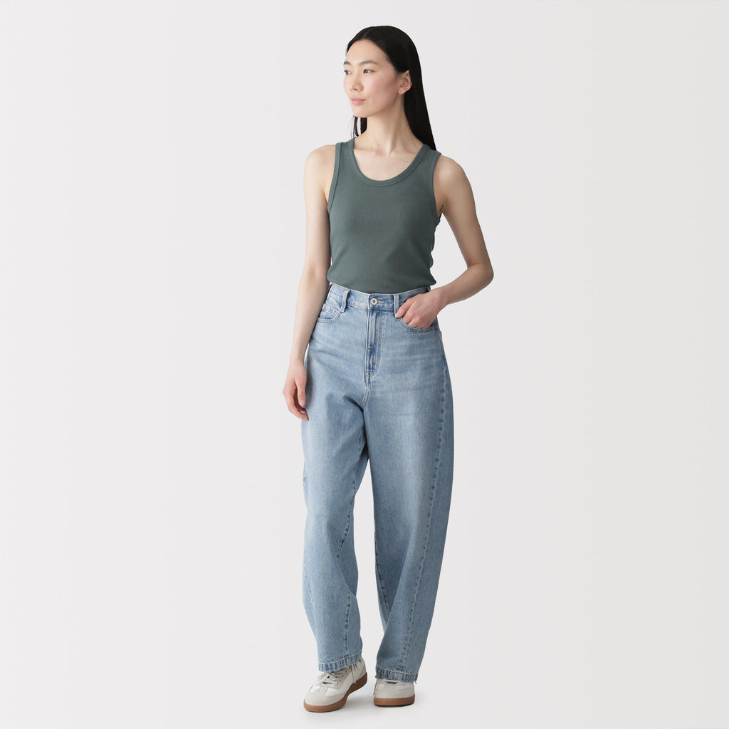 Lyocell Blend Rib Tank Top