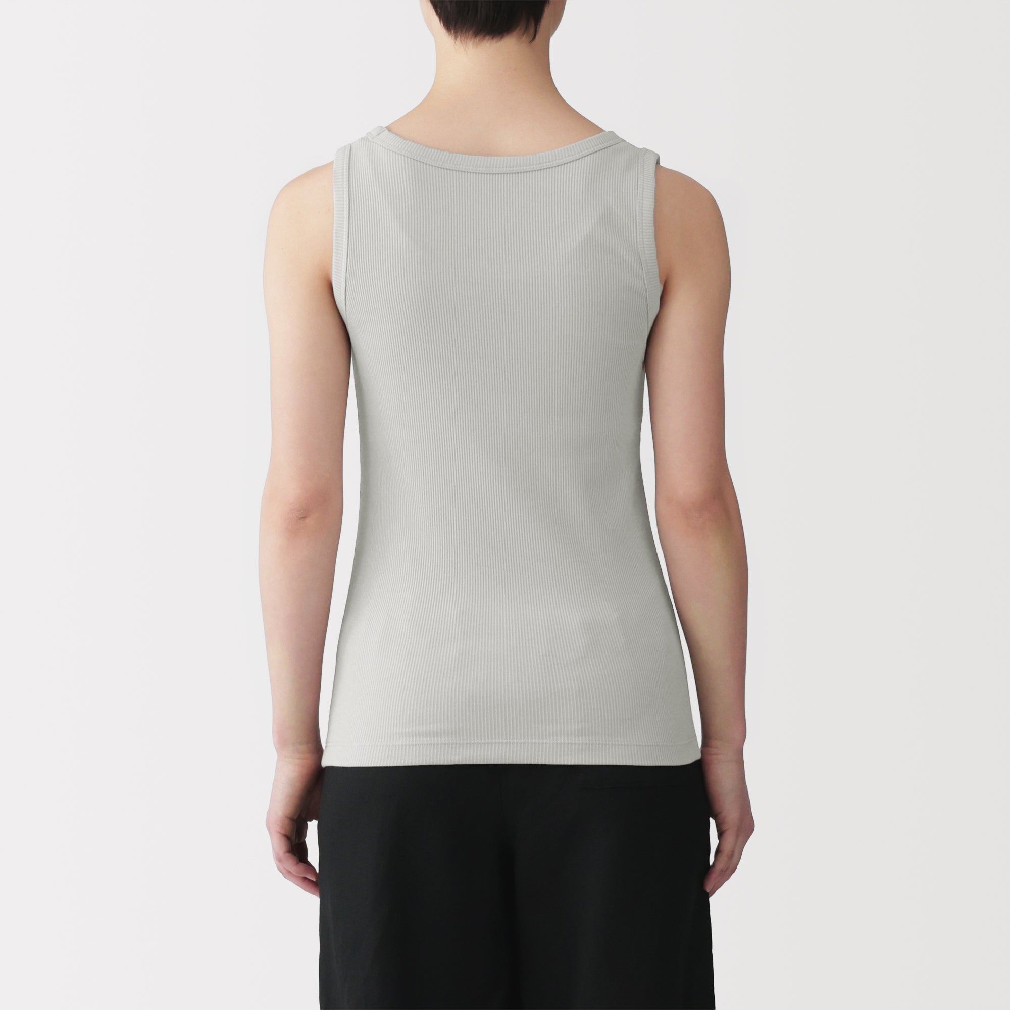 Lyocell Blend Rib Tank Top